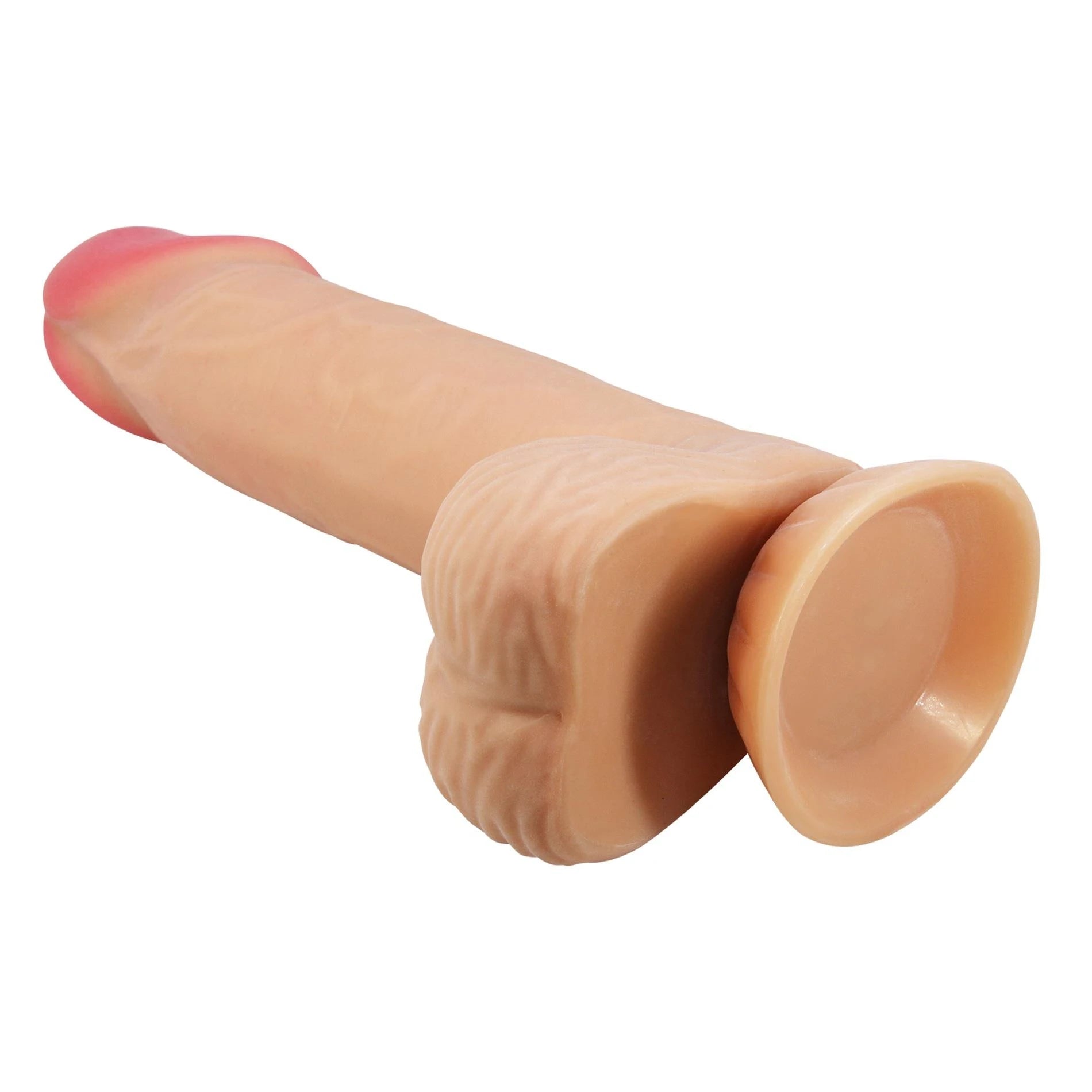 BAILE - Sliding Skin 8,1'' Flesh, base à ventouse flexible TPR