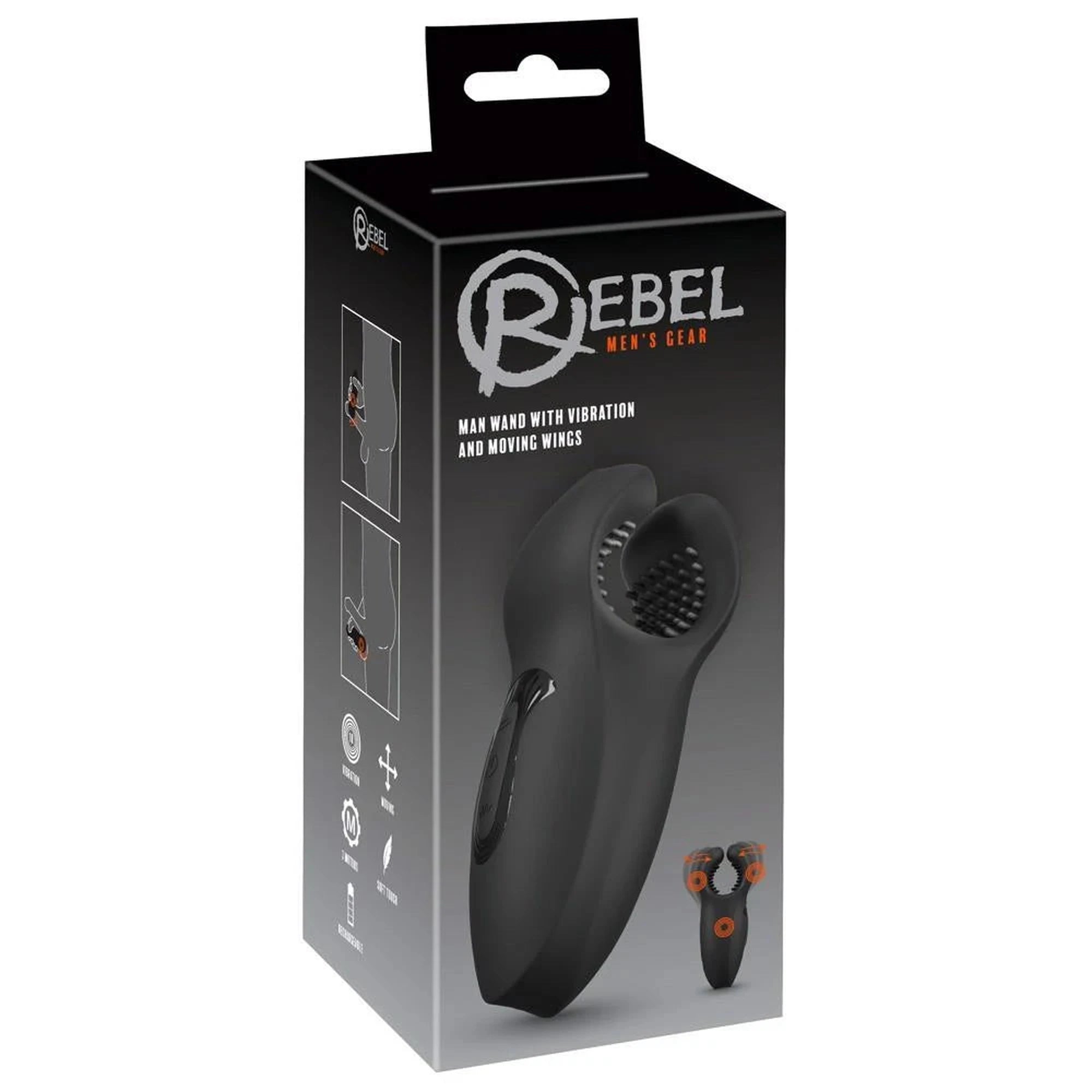 Rebel Man Wand with Moving Wings