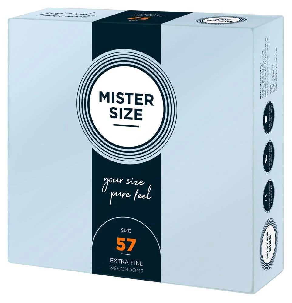 Mister Size 57mm paquet de 36