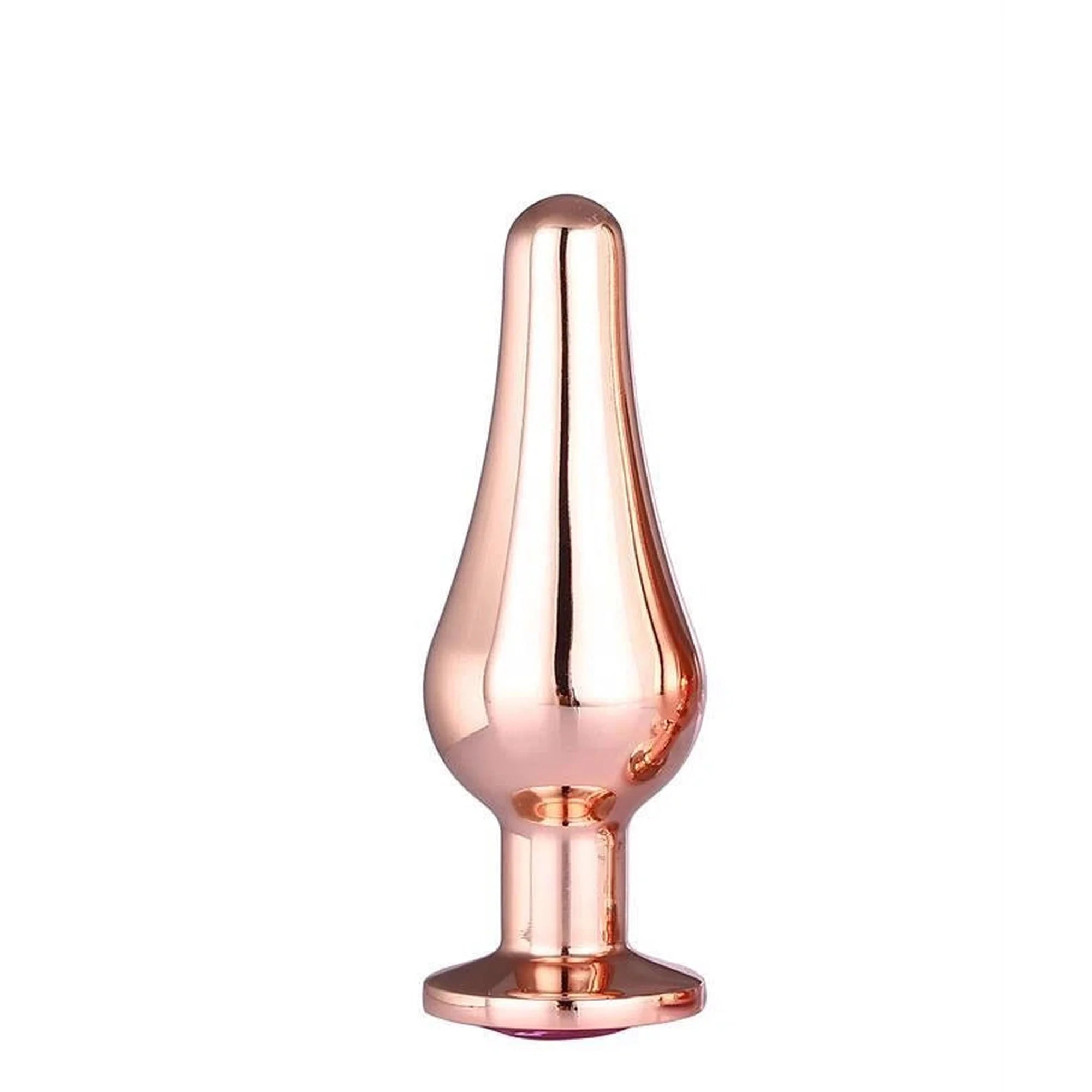 GLEAMING LOVE ROSE GOLD PLEASURE PLUG S