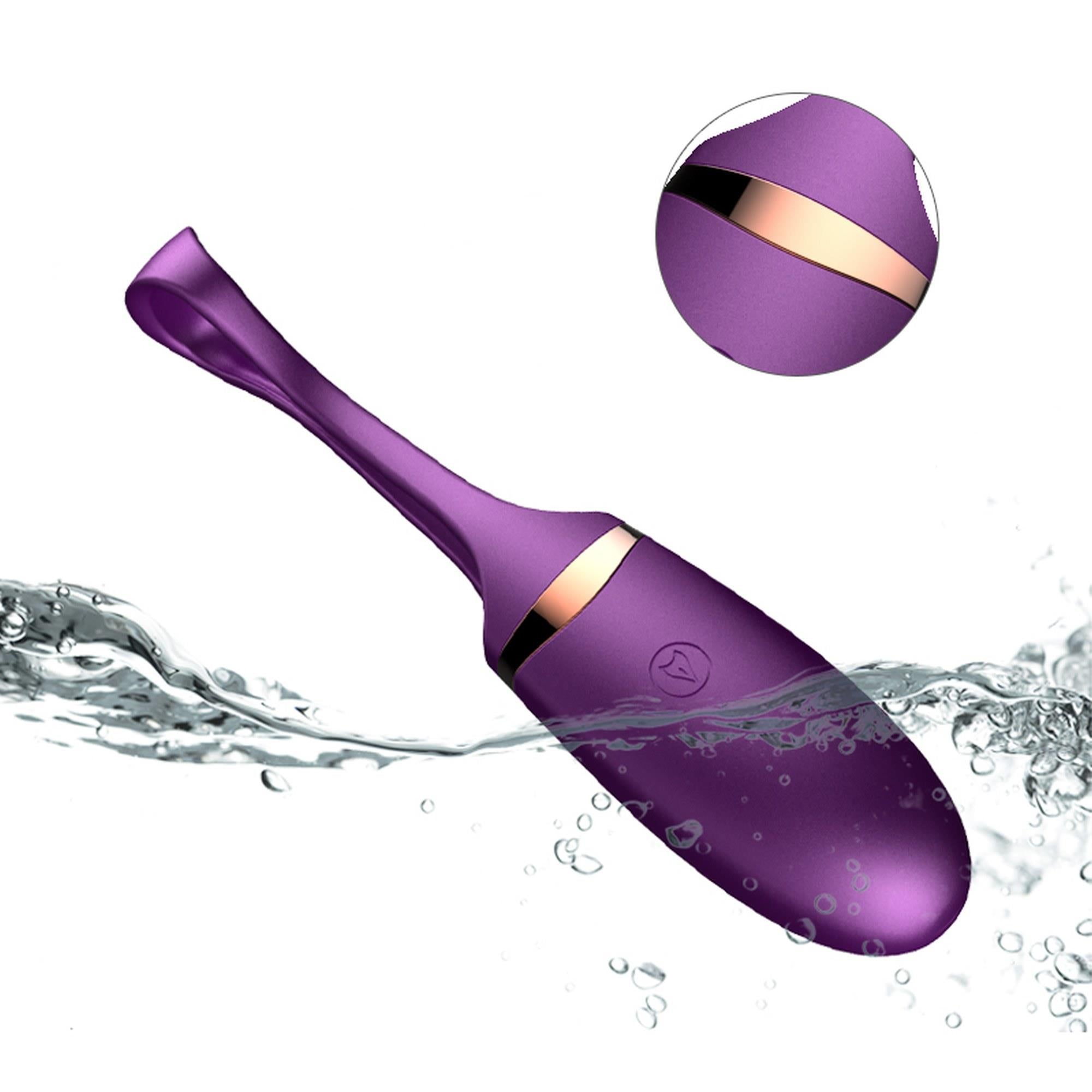 Jajko/vibr-Vibrating Silicone Love EGG USB 10 fonctions / Contrôle vocal