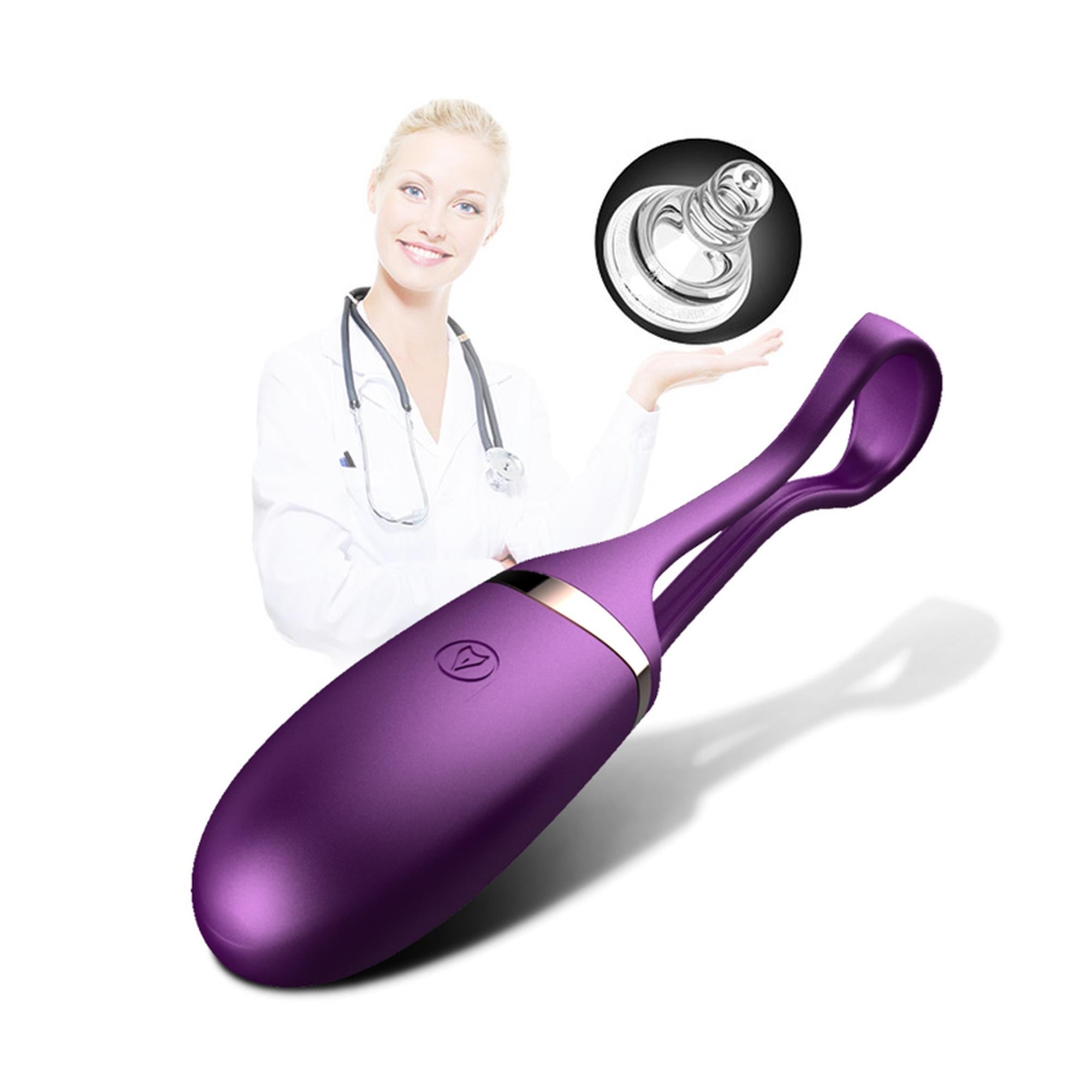 Jajko/vibr-Vibrating Silicone Love EGG USB 10 fonctions / Contrôle vocal