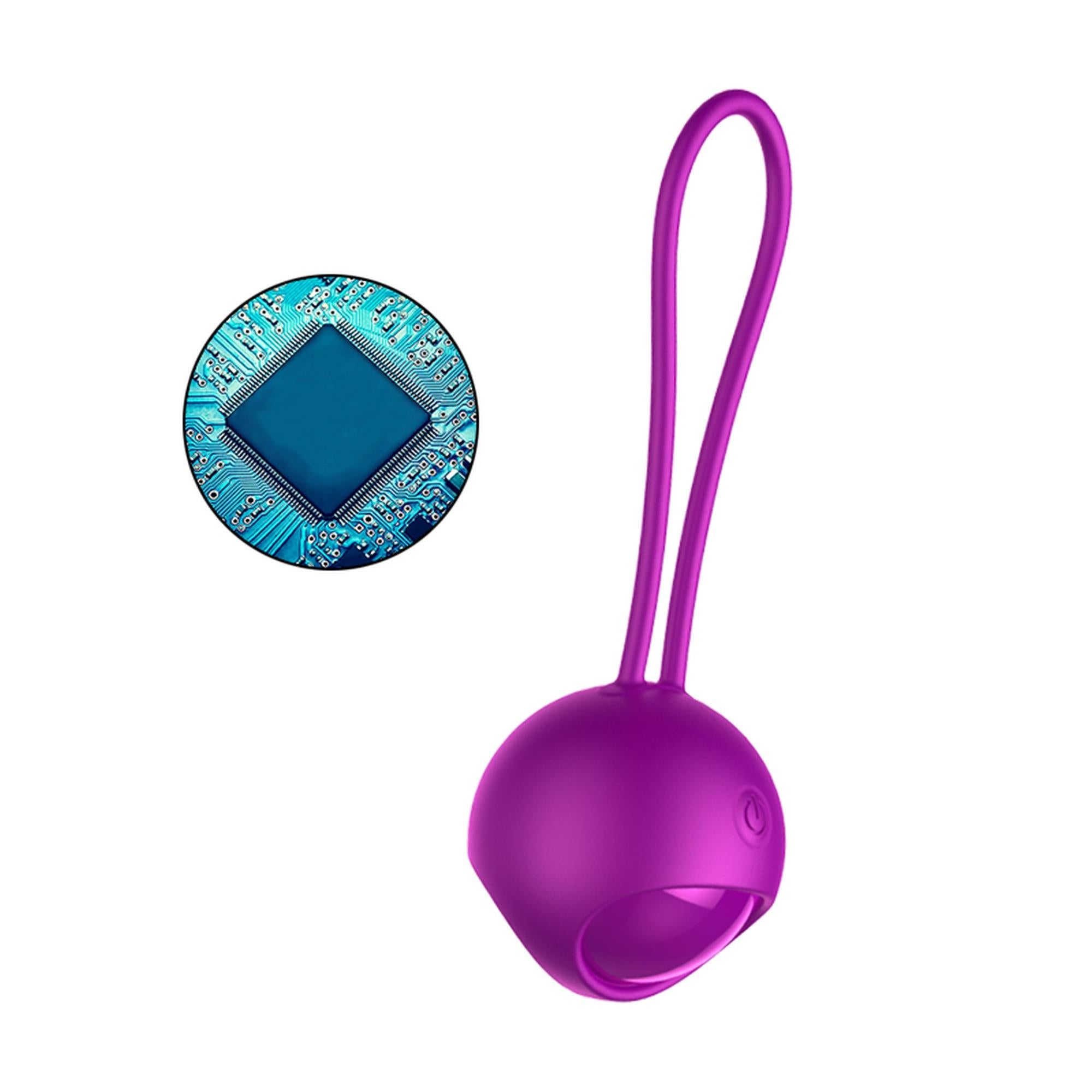 Vibrating Silicone Kegel Balls Set USB 10 Function / Remote control