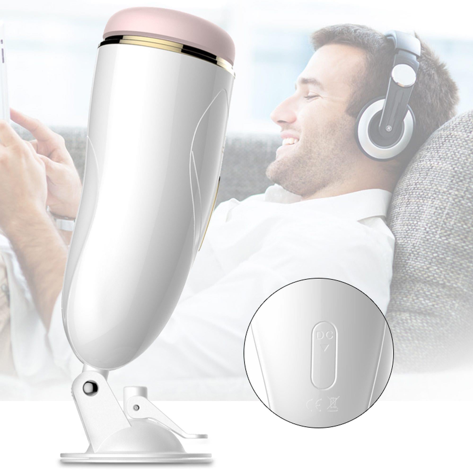 Vibrating Masturbation Cup + Interactive Function and Talk Mode