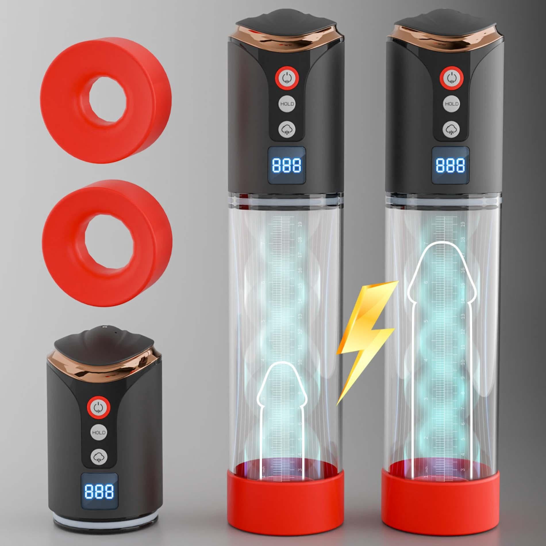 Automatic Pump - 8 suction modes,
counting mode