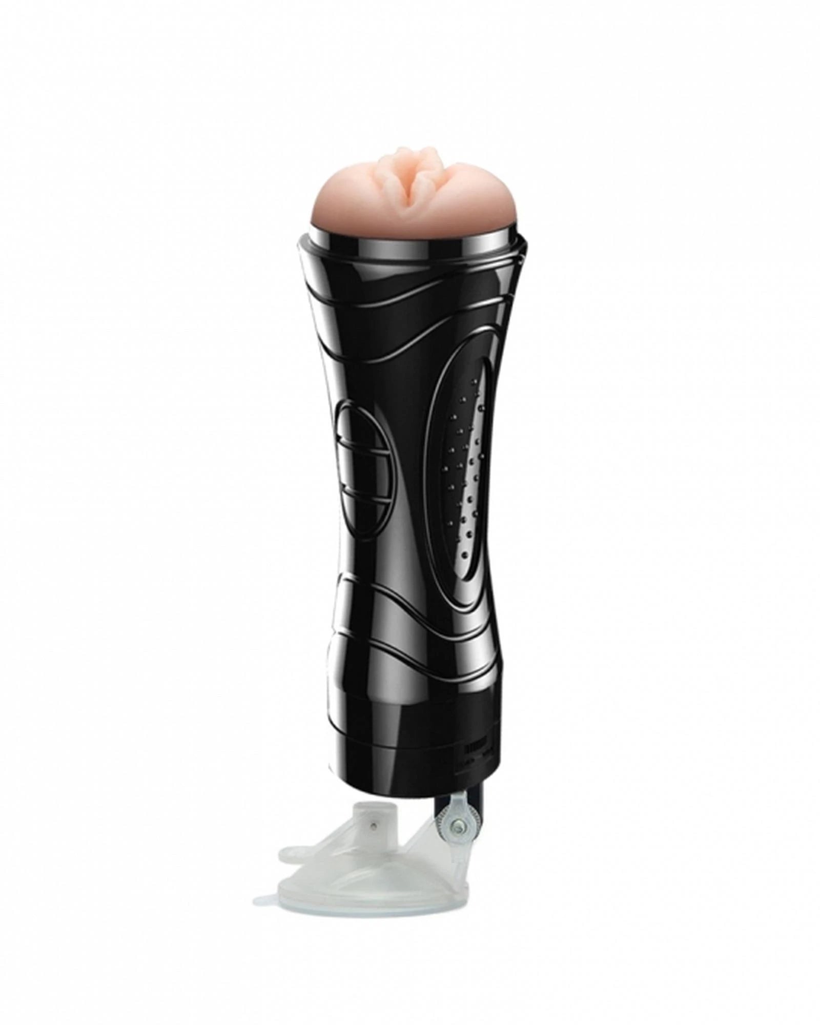 Quickies black wall-mounted vibrating masturbator