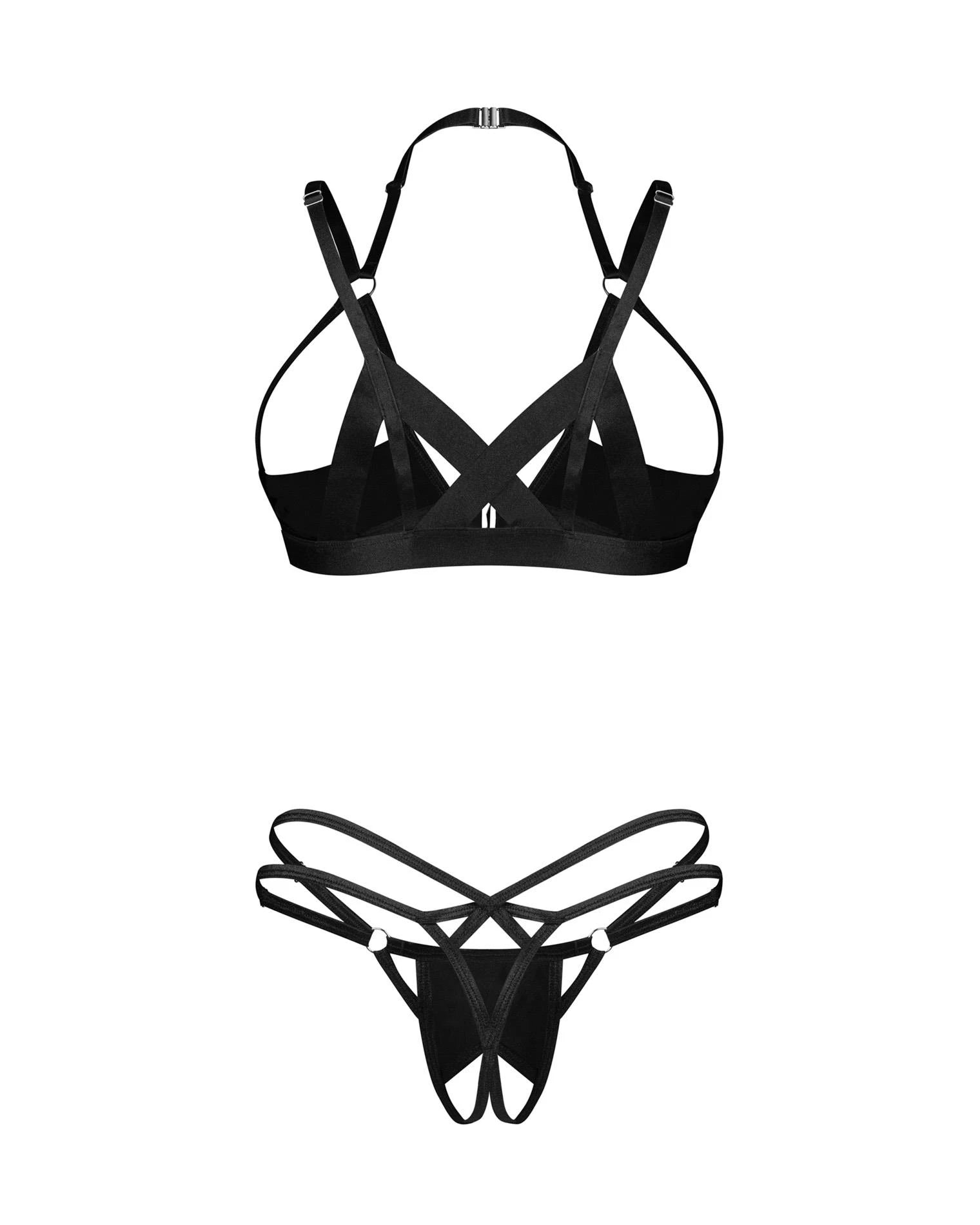 Keira Lise open 2-piece set S/M