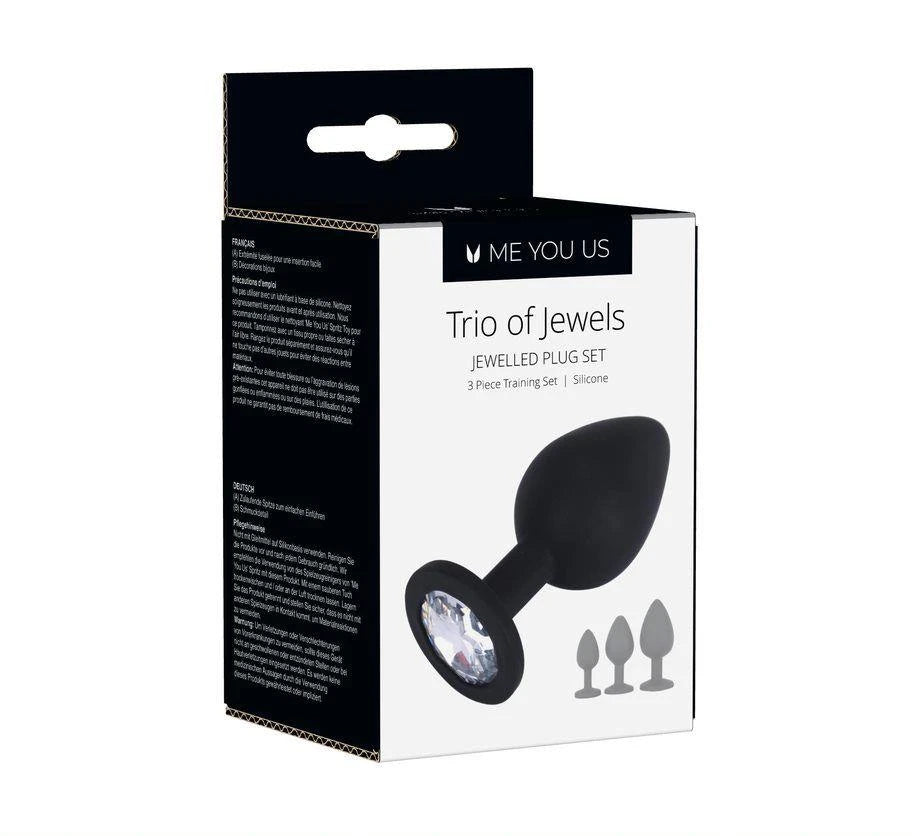 Moi Toi Nous Trio de Bijoux Noir