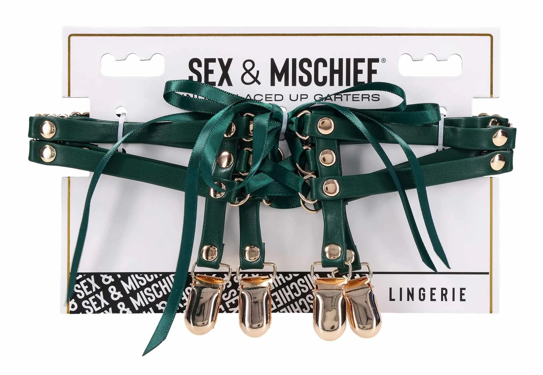 Laced Up Garters