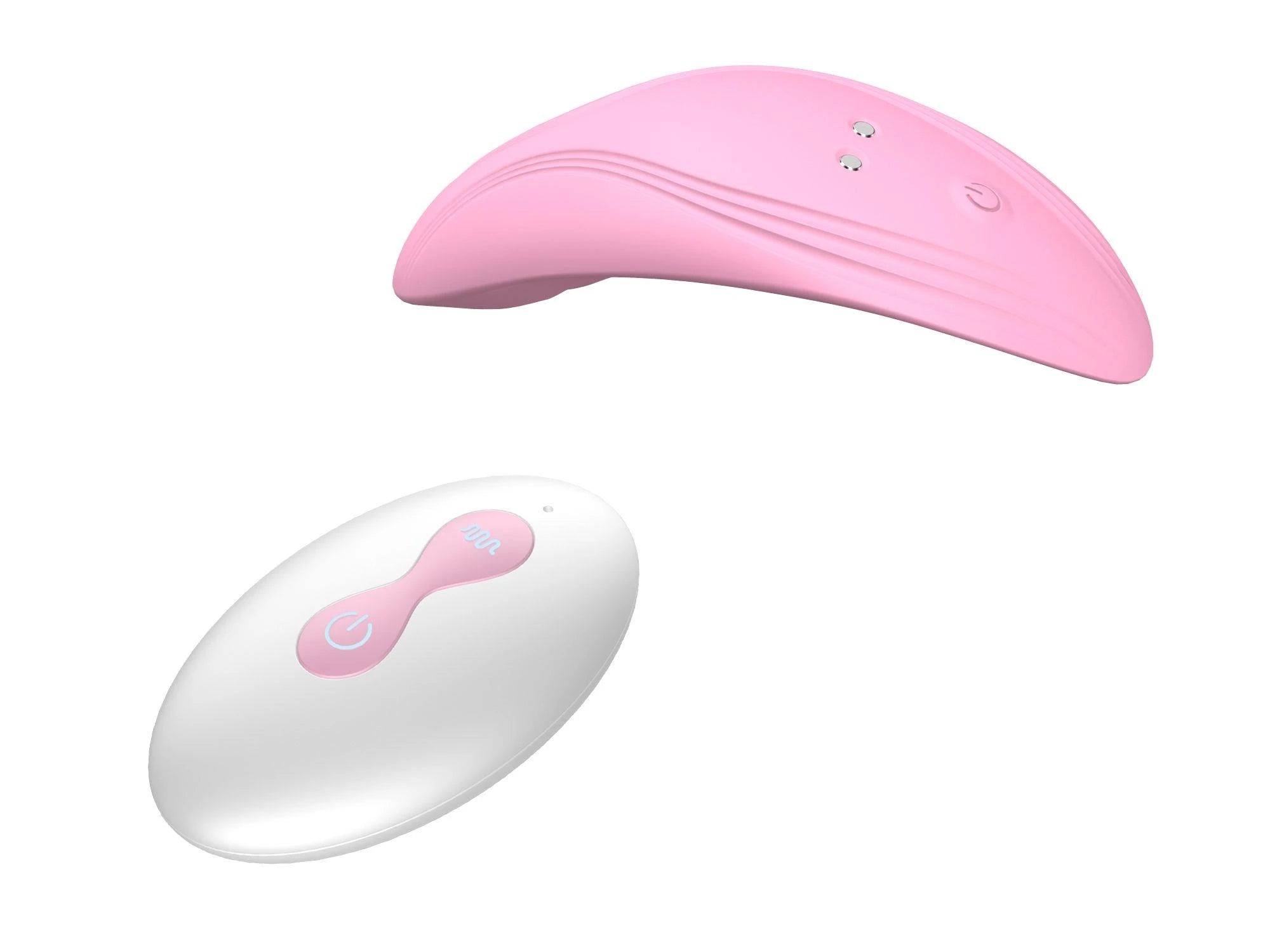 Mini vibromasseur rose ultra fin et portable