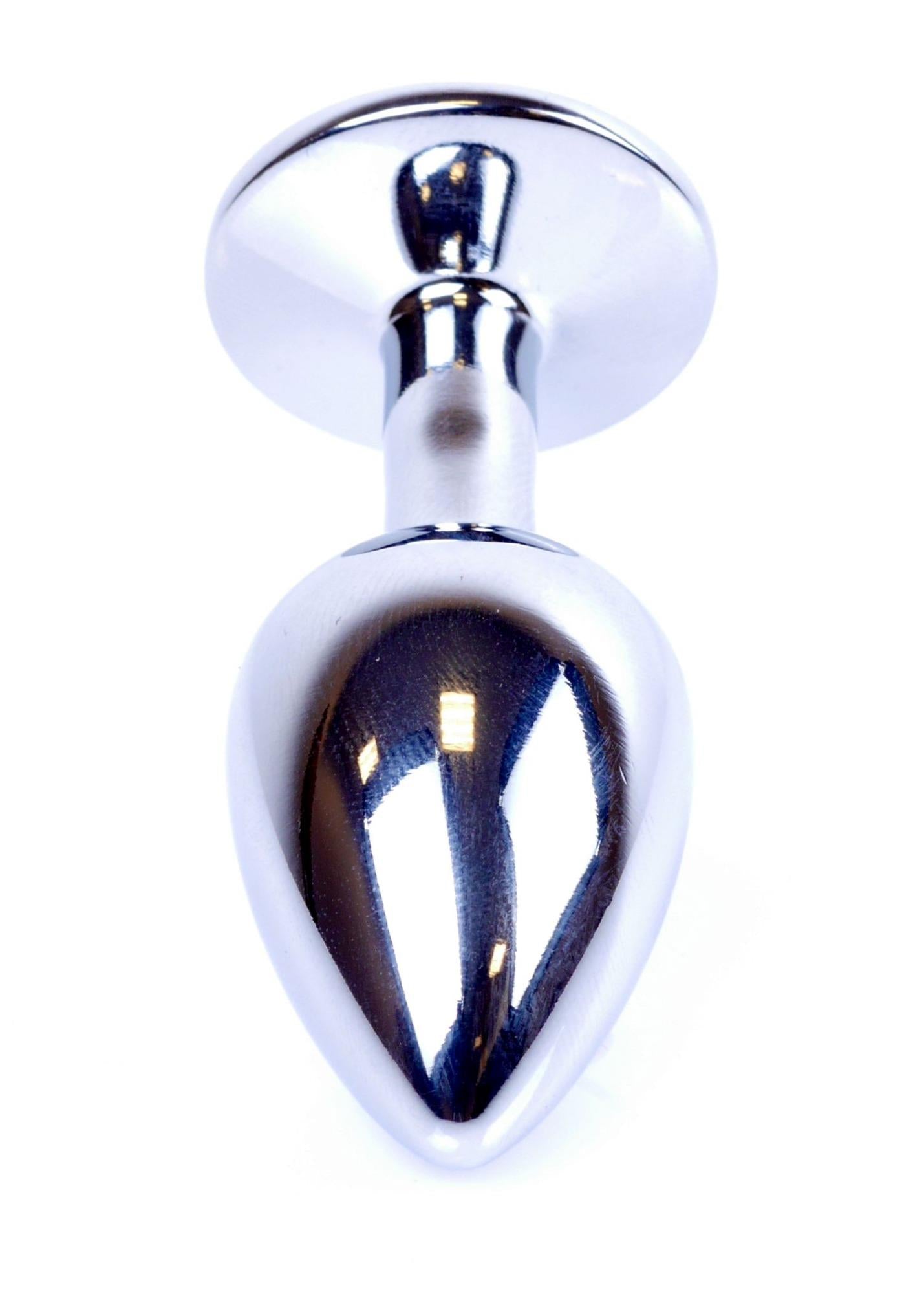 Plug-Bijoux Argent PLUG- Transparent