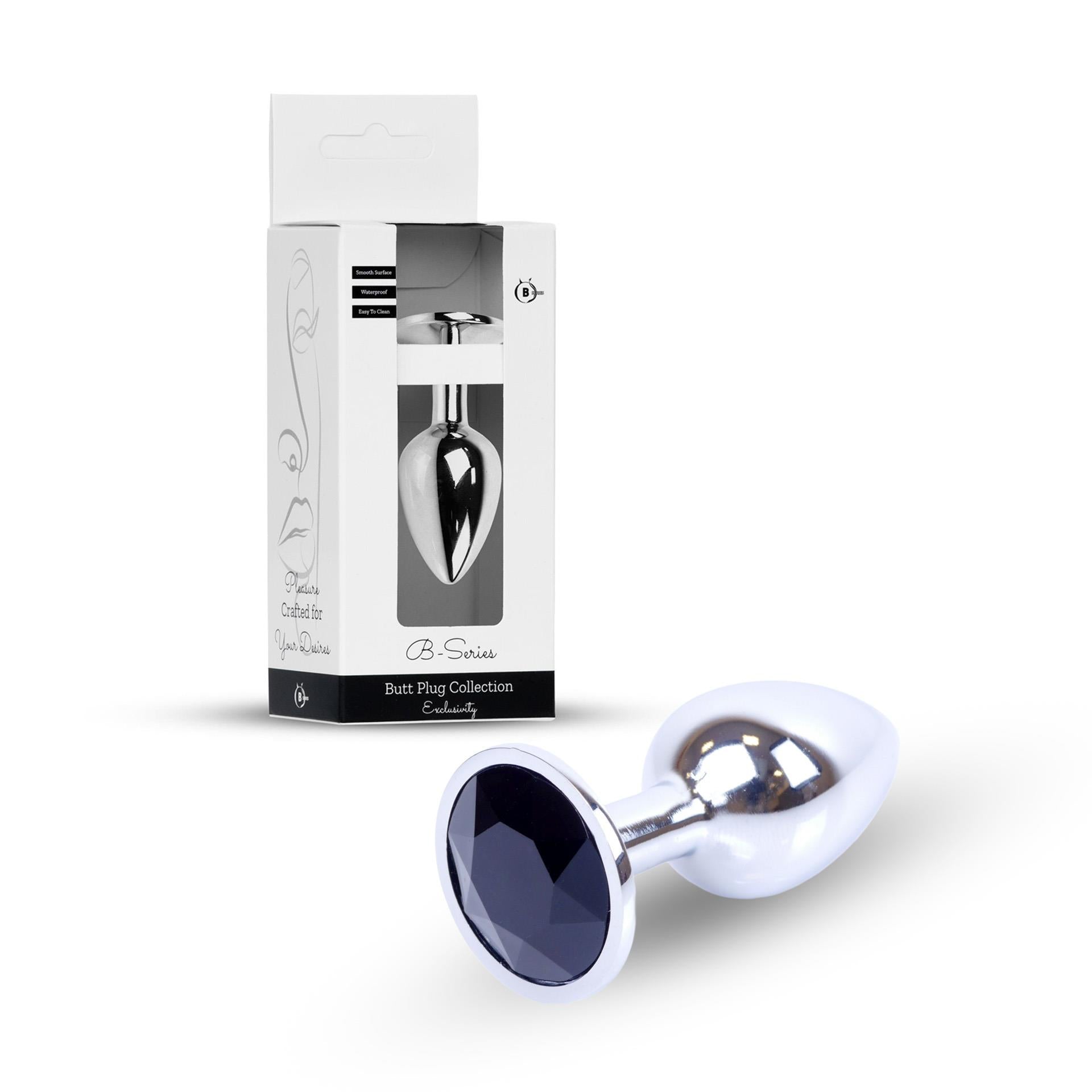 Plug-Jewellery Argent PLUG- Noir