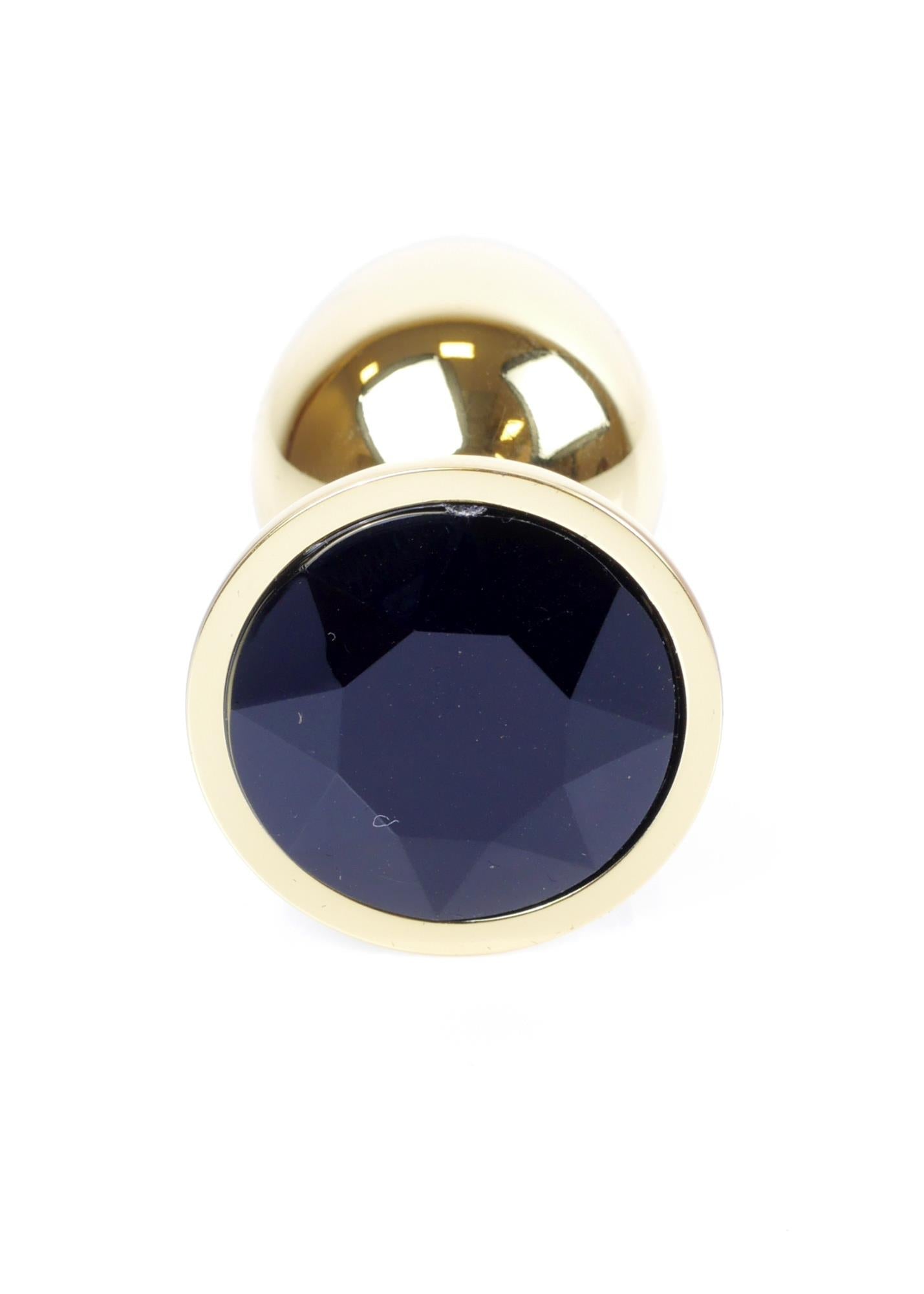 Bouchon-Bijou Or PLUG- Noir