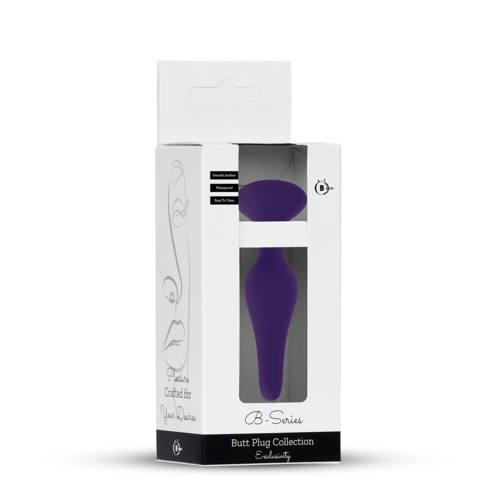 Plug-Silicone Plug Purple - Medium