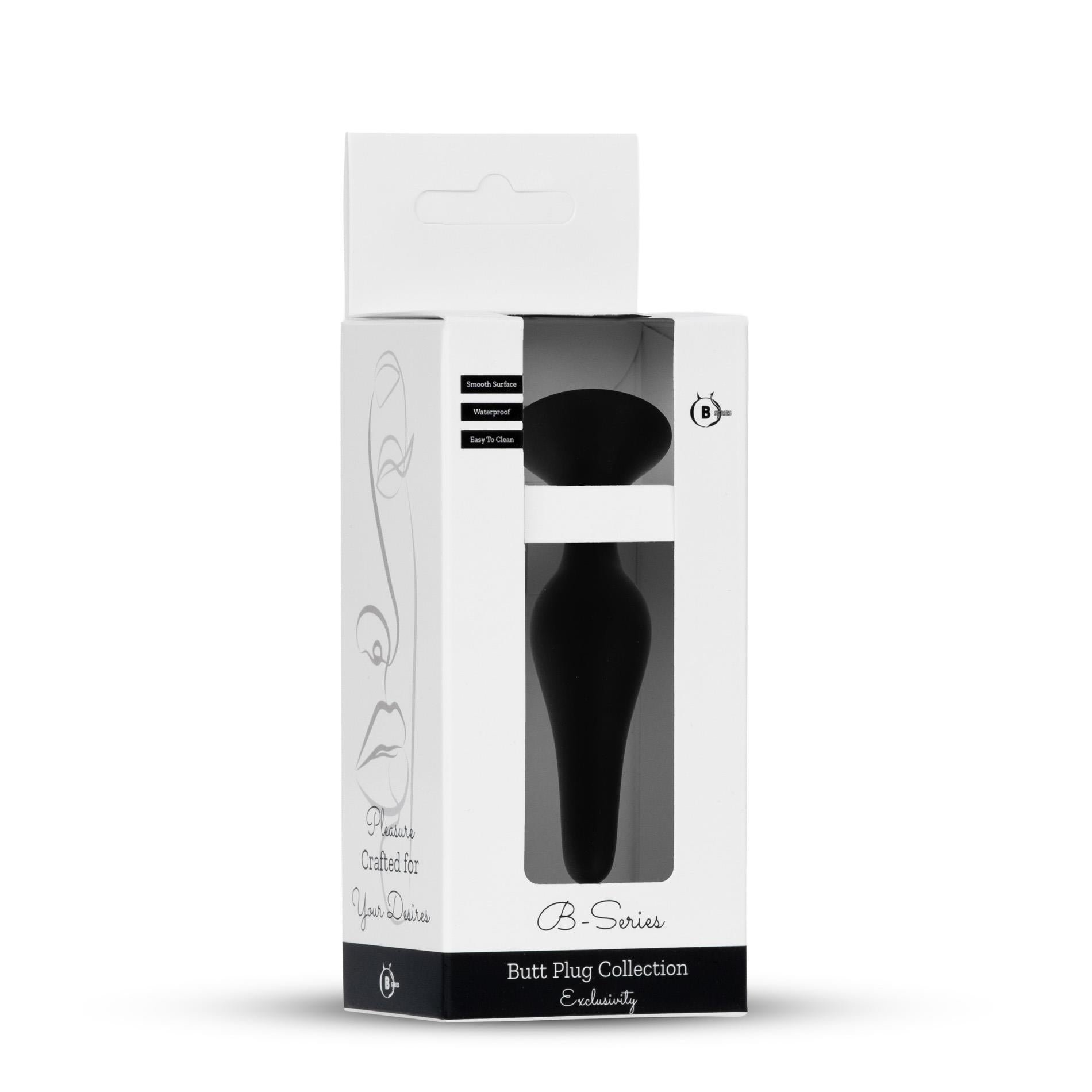 Plug-Silicone Plug Black - Medium