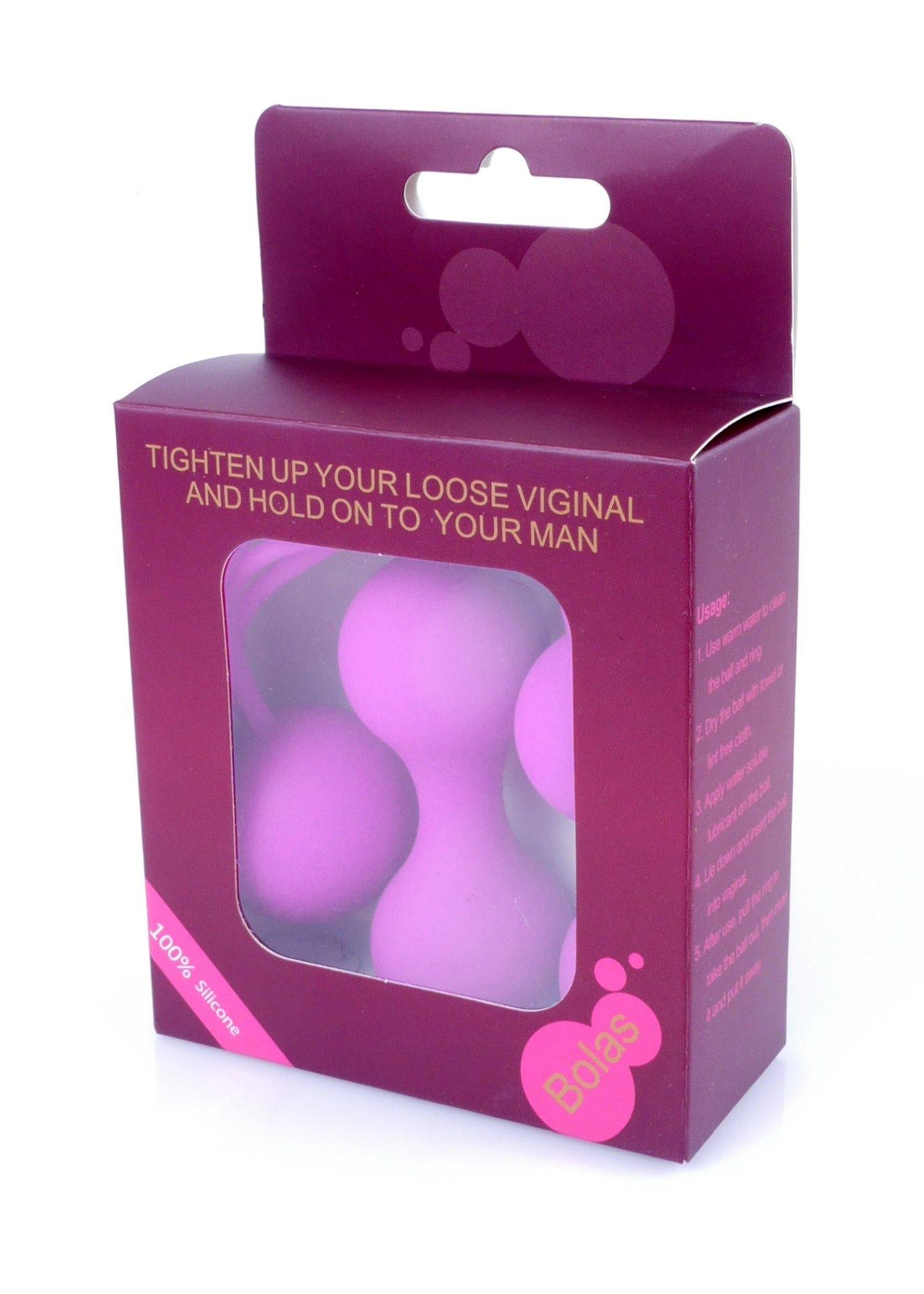 Silicone Kegal Balls Set - Purple