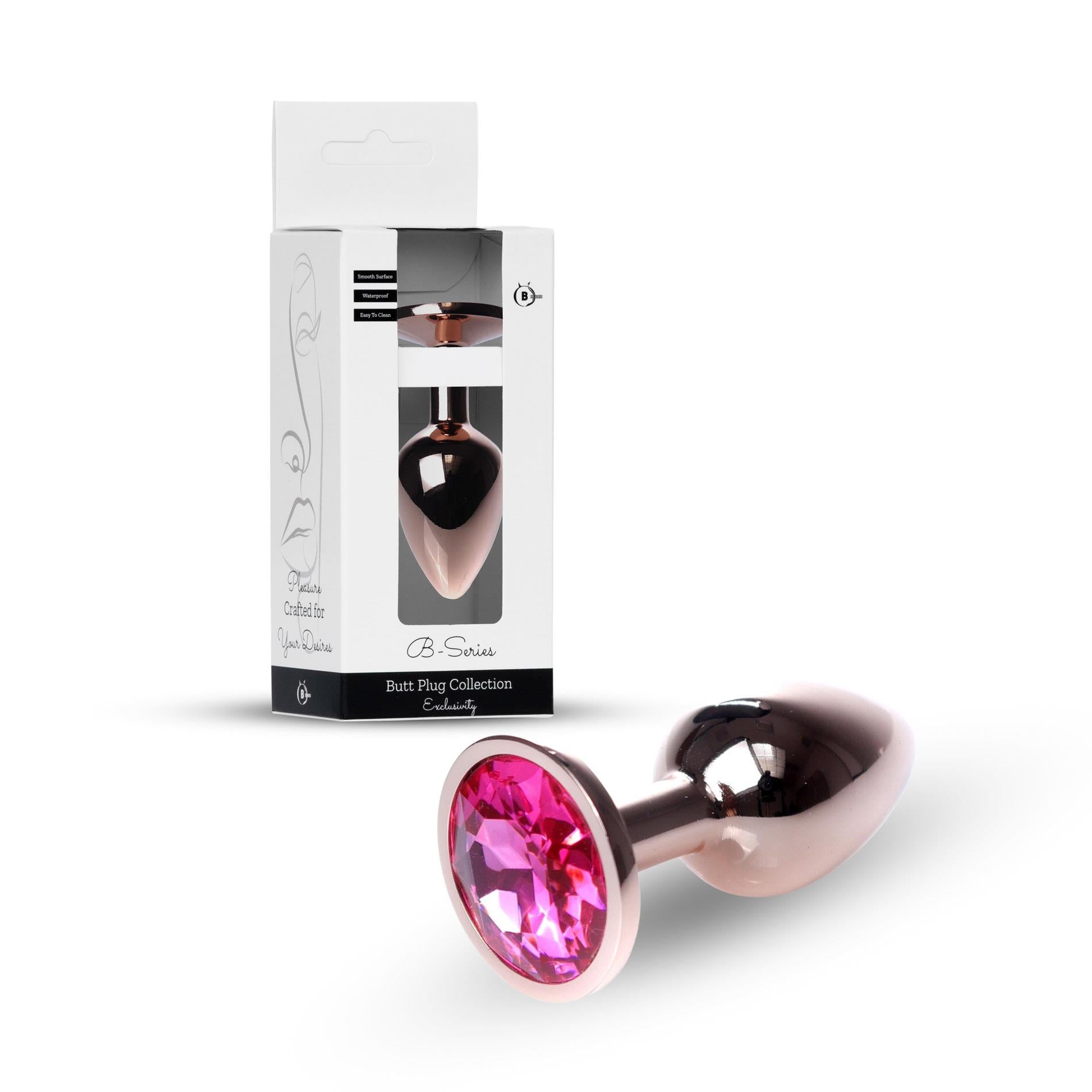 Plug-Jewellery Red Gold PLUG- Pink