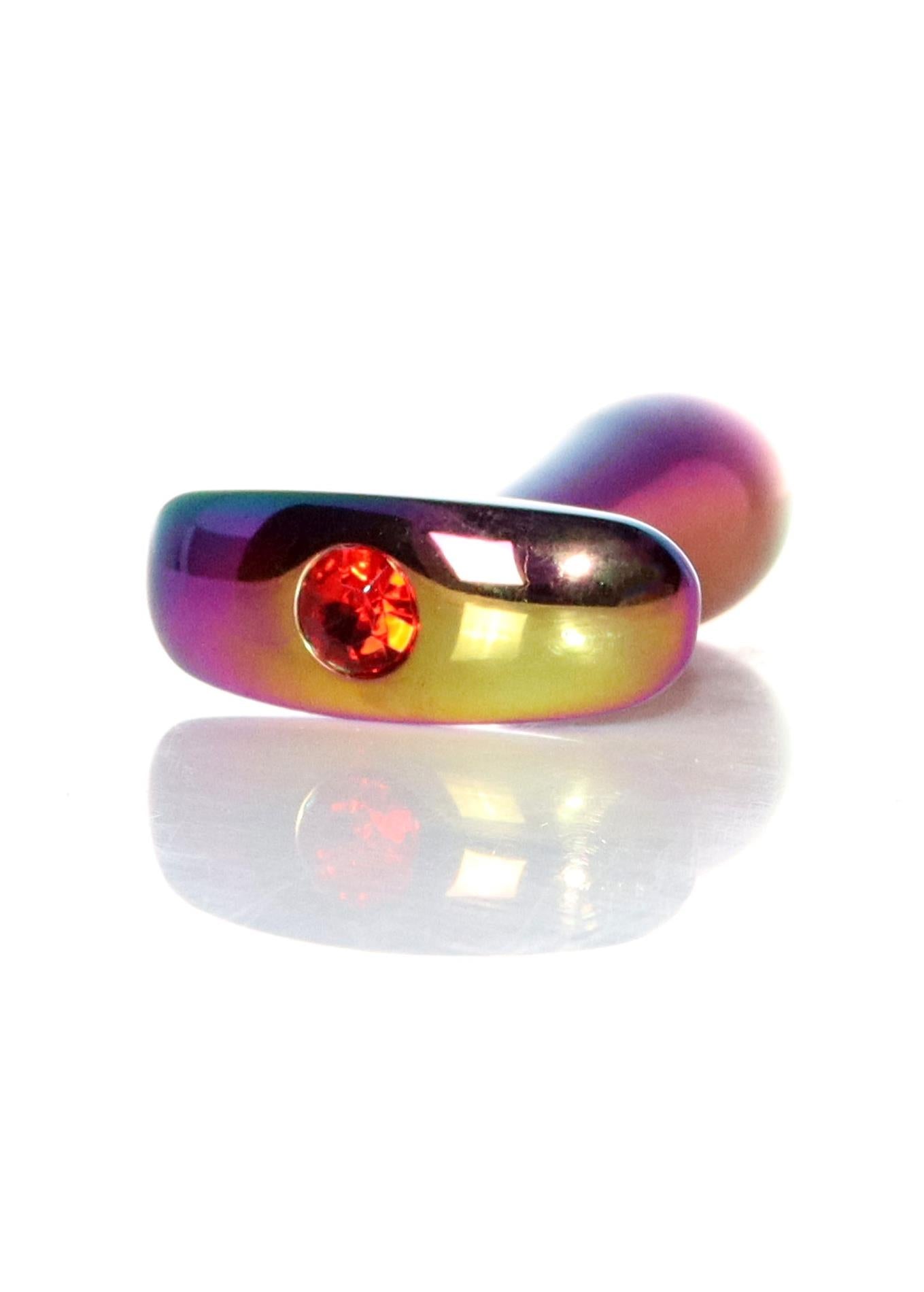 Bouchons-Bijoux Multicolore PLUG- Rouge T S