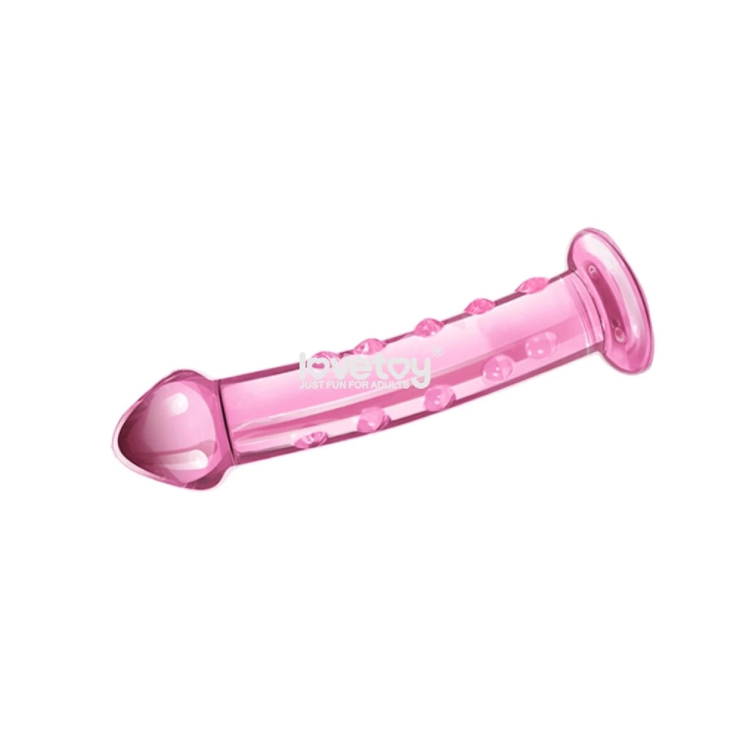 7.5″ Glass Romance Pink