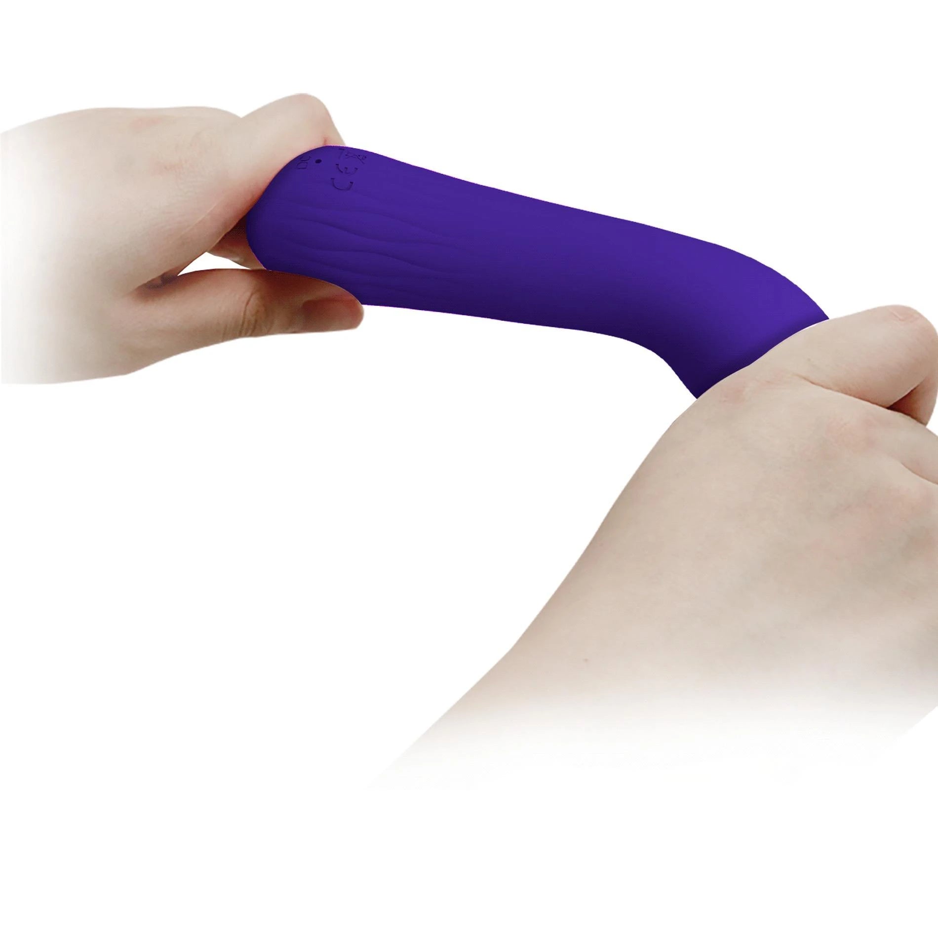 PRETTY LOVE - Faun Dark Purple, vibromasseur point G, 12 fonctions de vibration Fonction mémoire