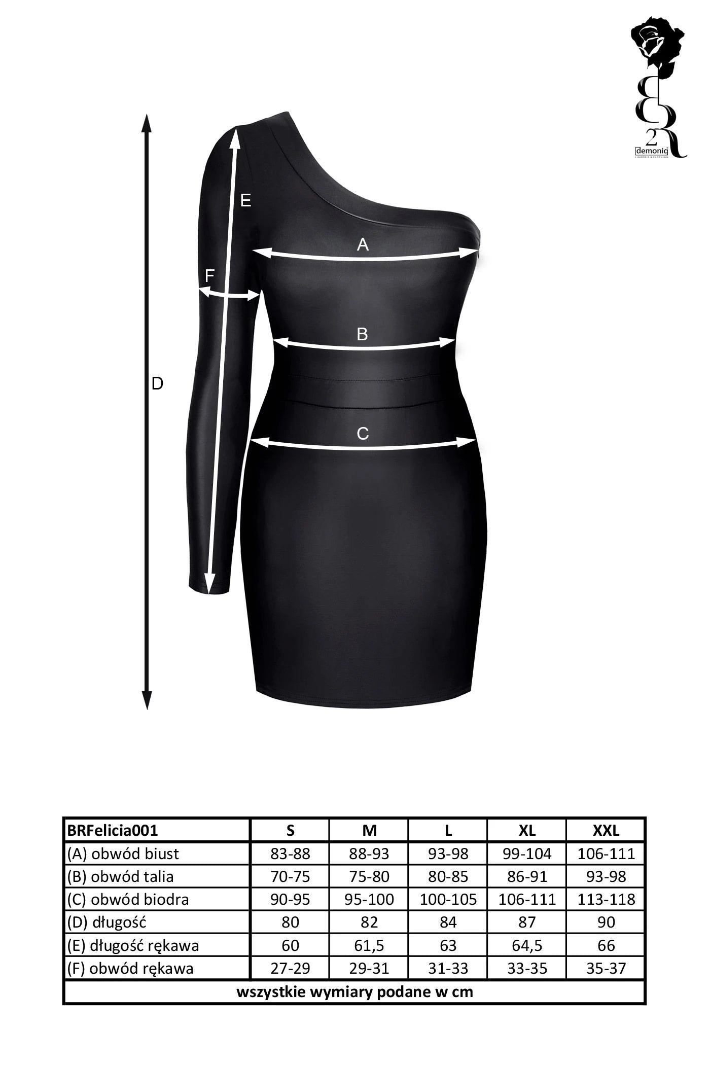 Underwear - BRFELICIA001 dress black size S