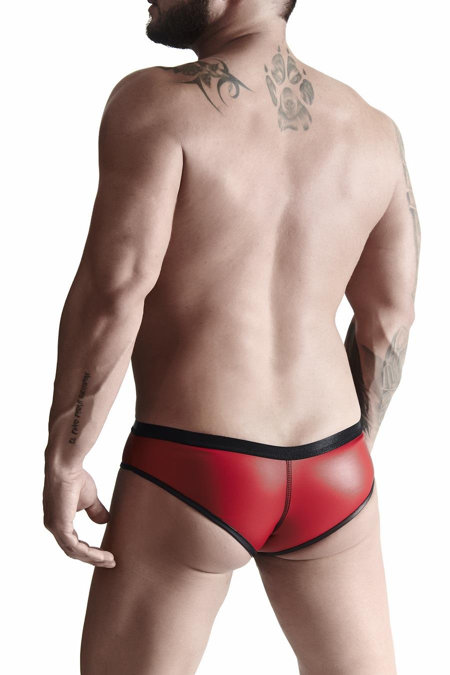 Slip brésilien homme aspect mouillé XL
