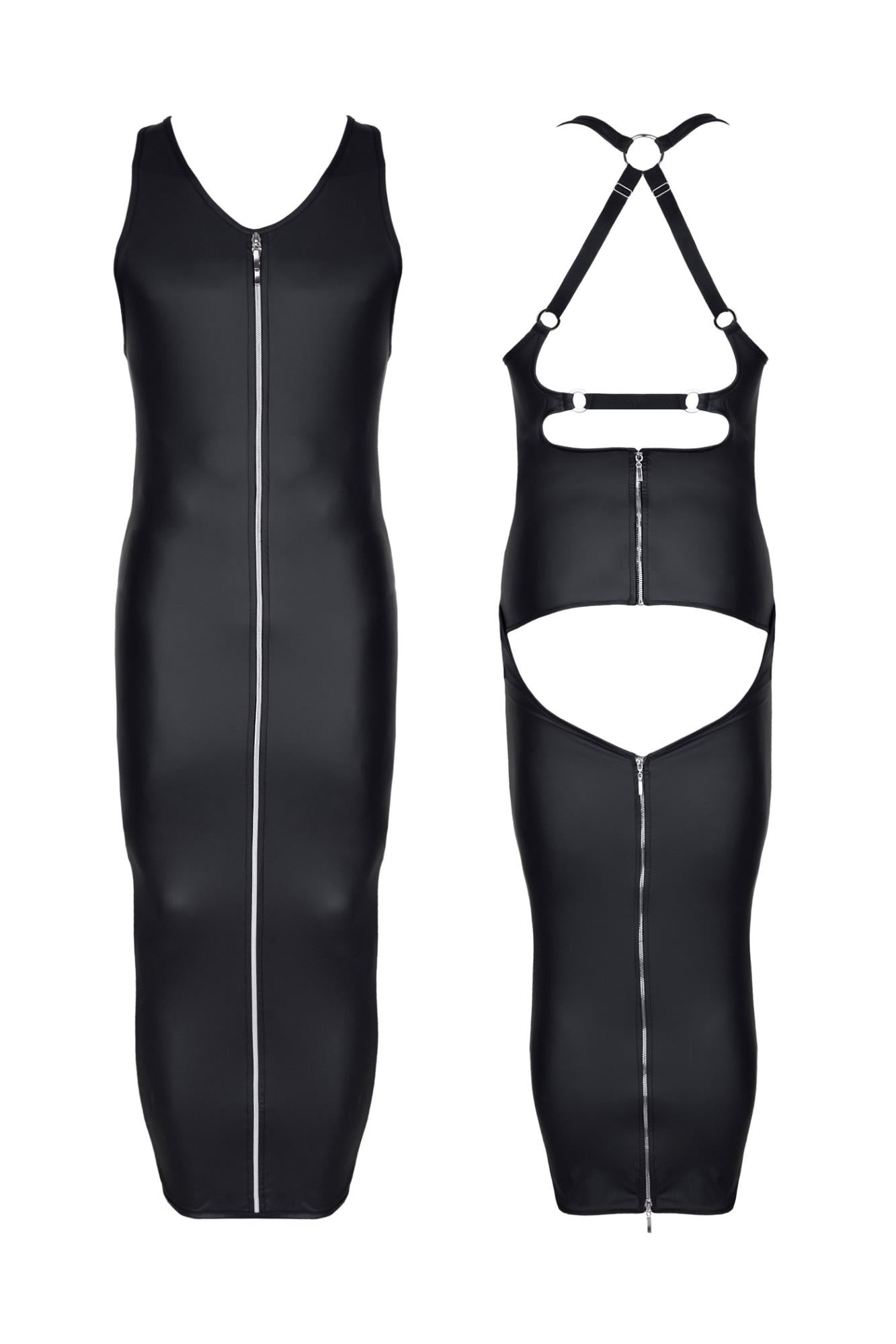 Regnes - CRD005 longue robe noir S