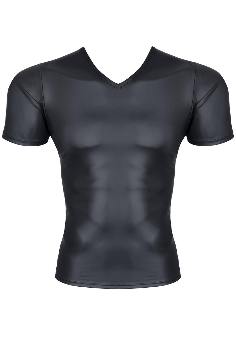 Men's Wetlook V-Neck T-Shirt M