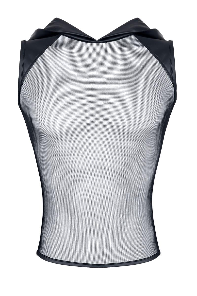 men's sleeveless hooded t-shirt XXL