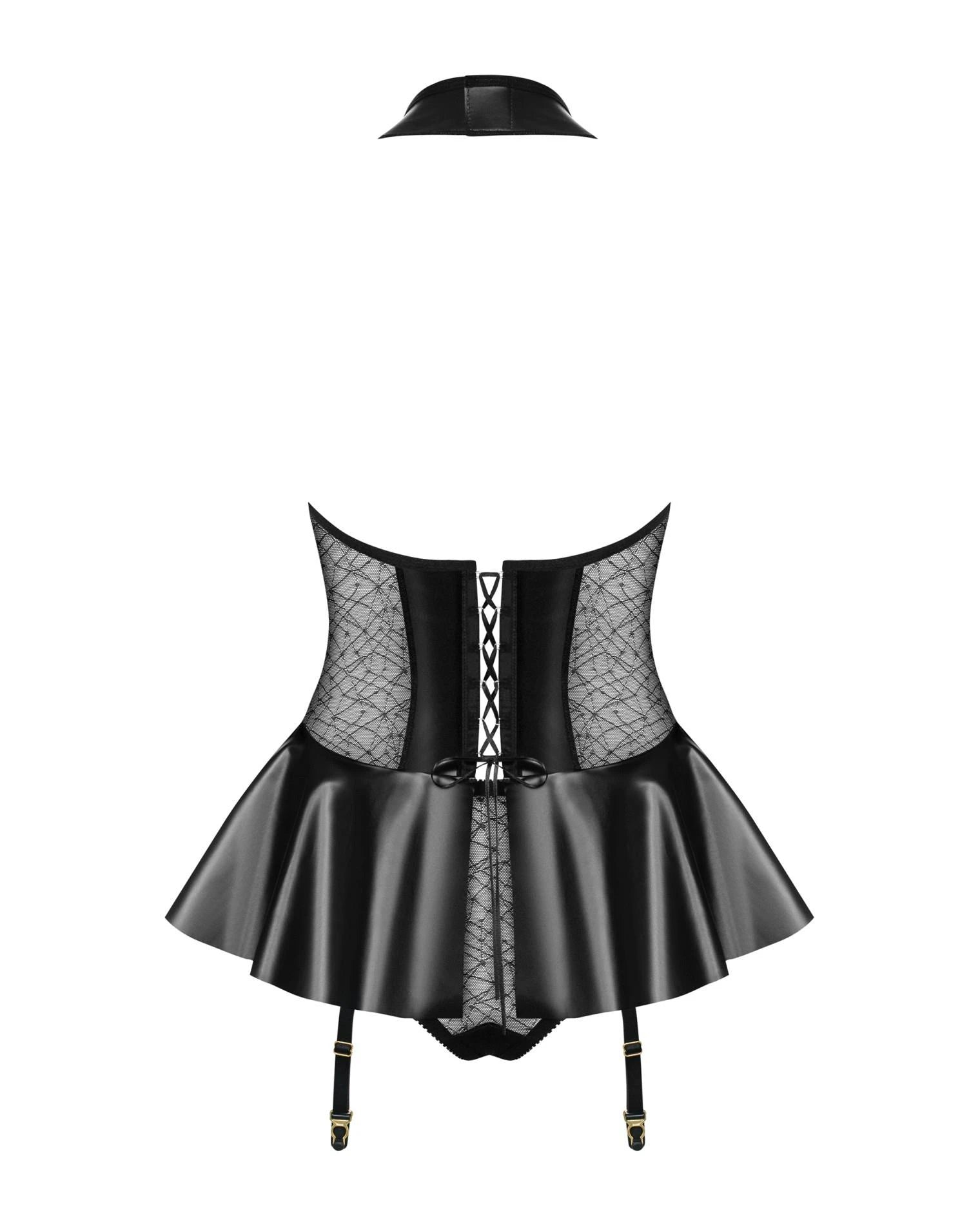 Lingerie-859-COR-1 corset et culotte S/M