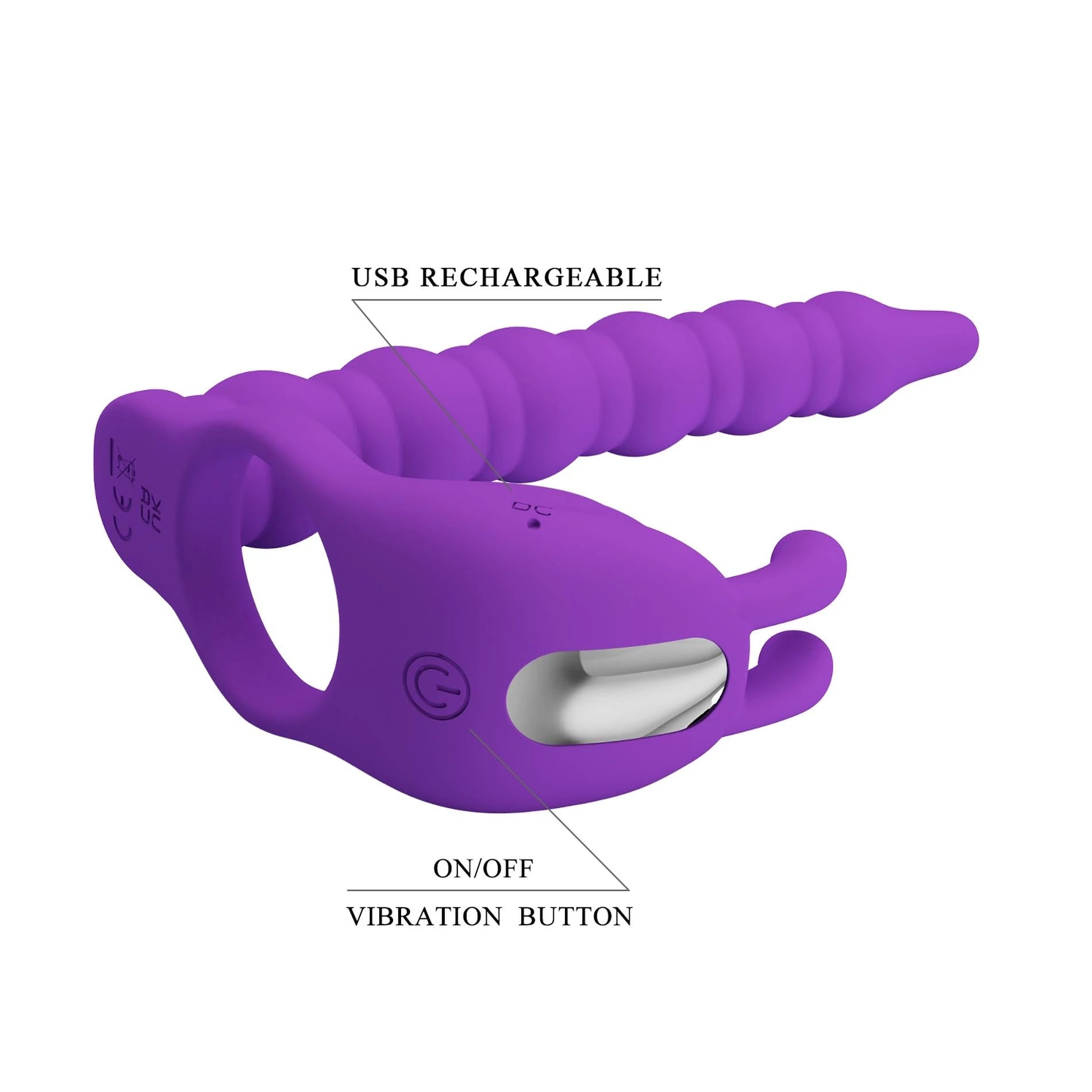 PRETTY LOVE - Blackney purple, 7 vibration functions, memory function