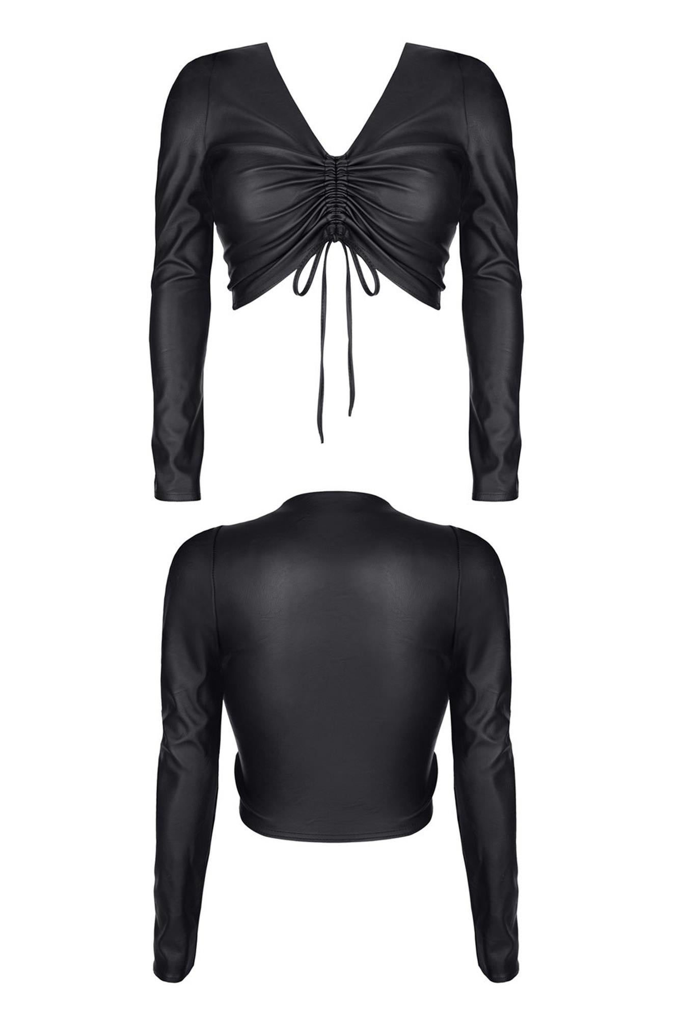 Lingerie-ADRIANA001 BLACK XL