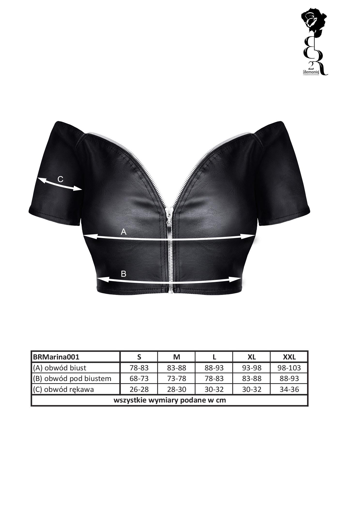 Underwear - BRMARINA001 black top size XL
