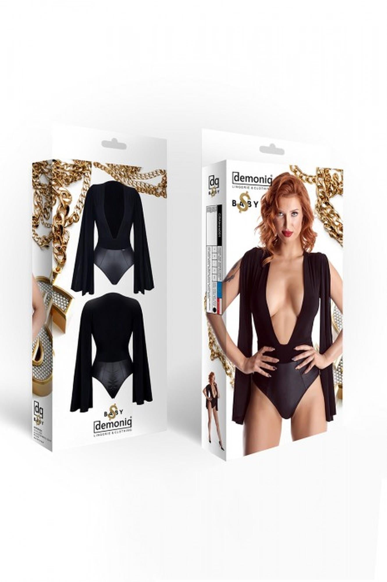 Underwear-ALEXIS001 bodysuit black M