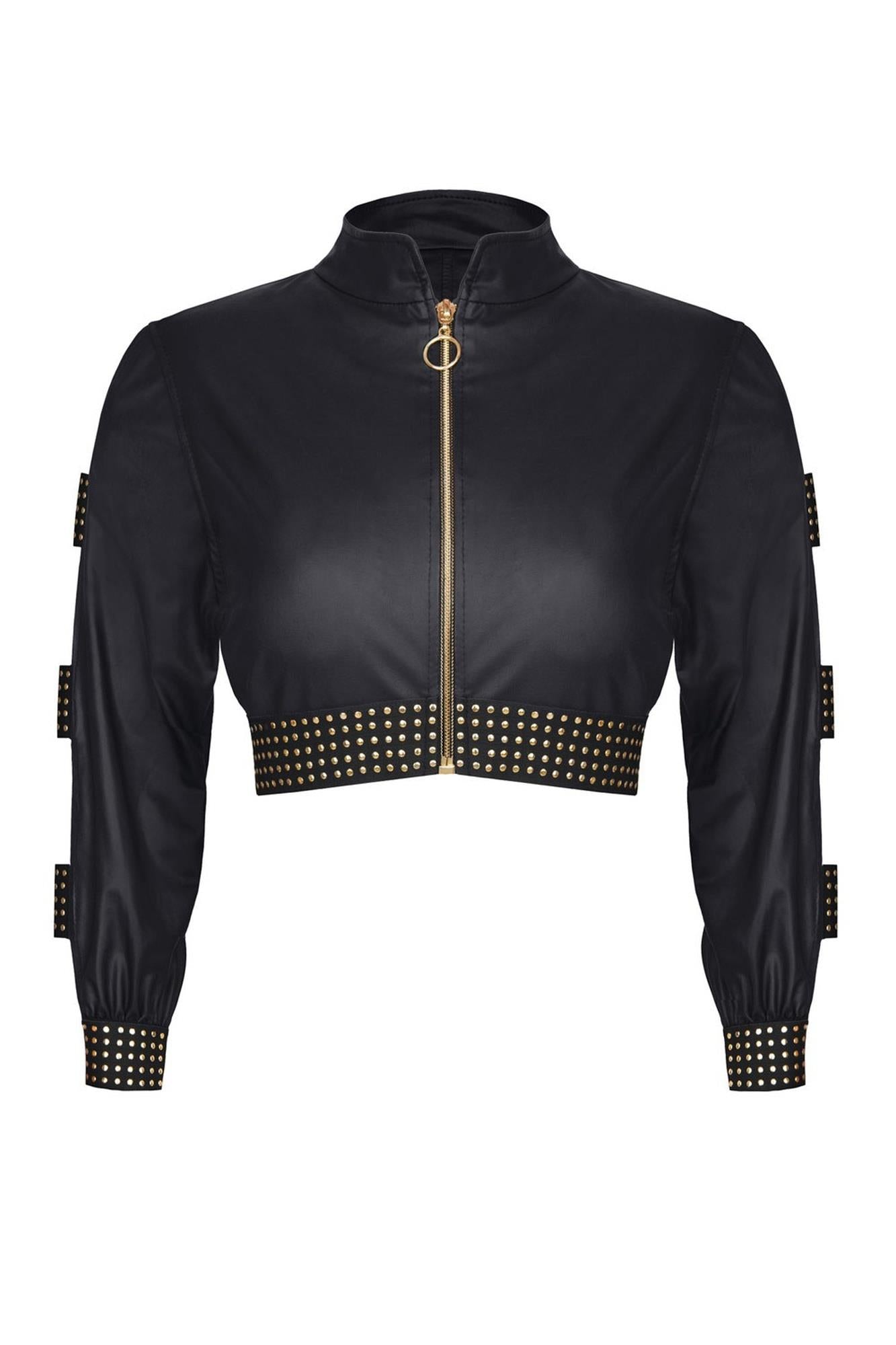 MARTHA001 BLACK S - jacket