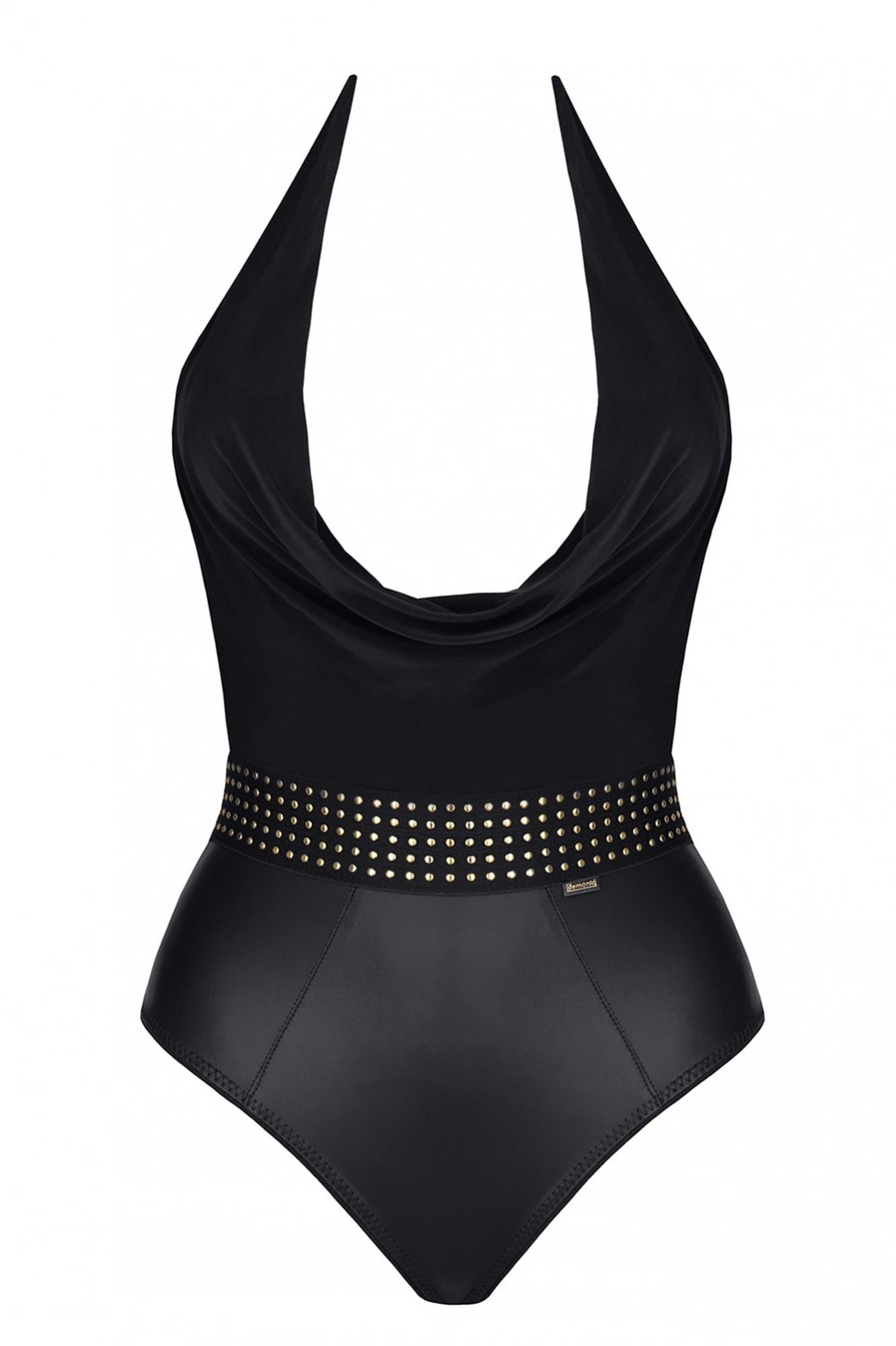 Lingerie-SAMANTHA001 body noir XXL