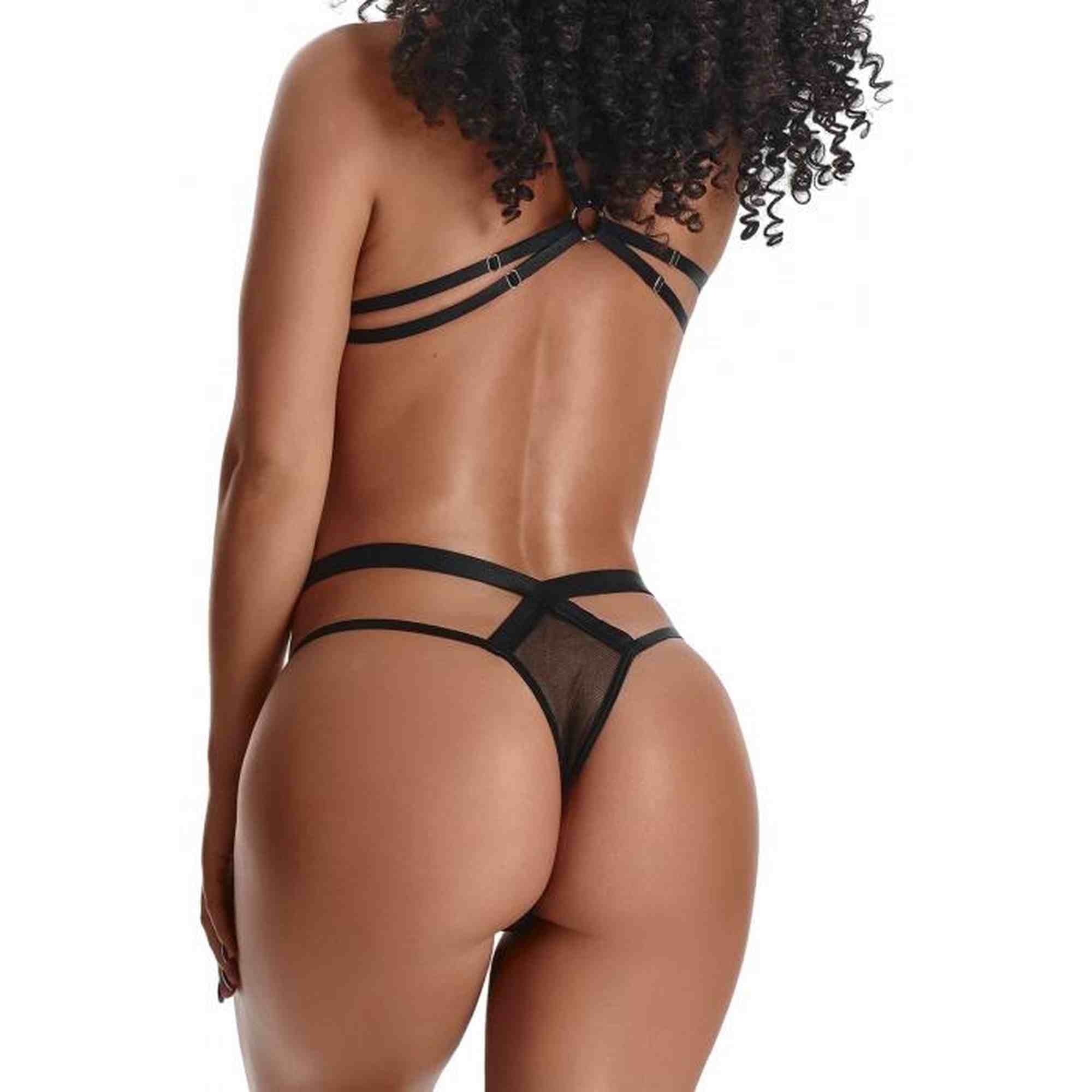 Underwear-LadyX Aina M - bra, thong