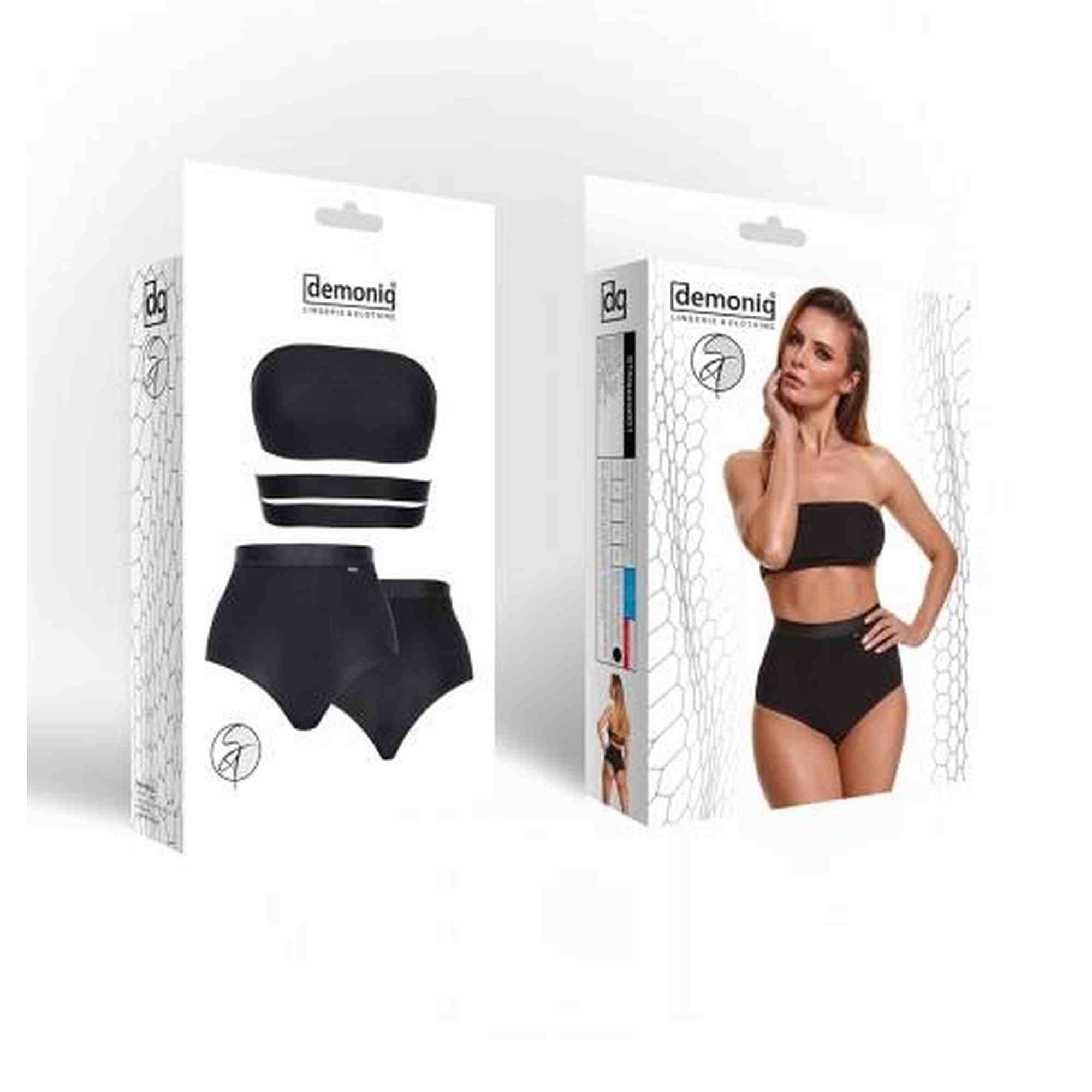 Lingerie-bra and shorts XXL - Silver Touch