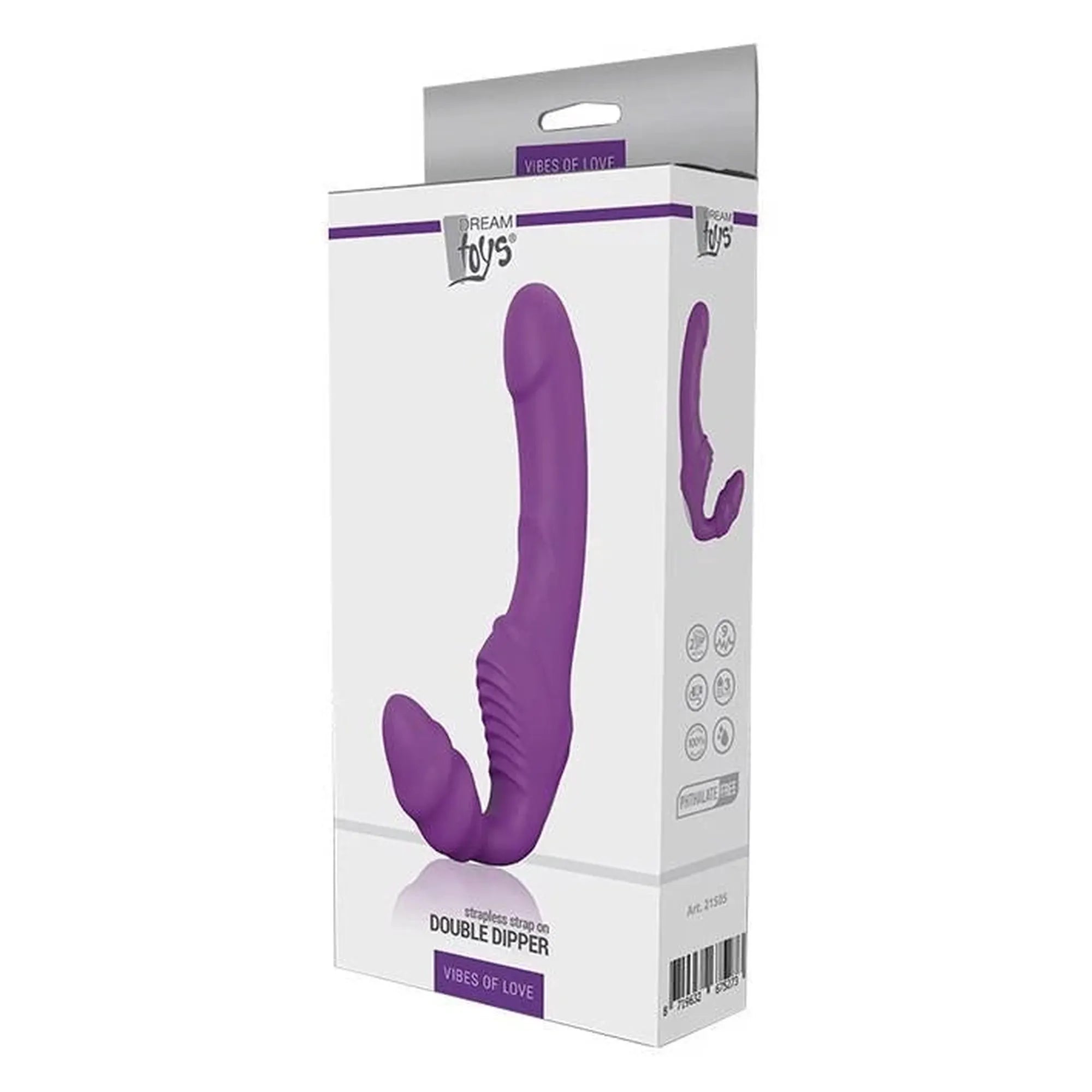 VIBES OF LOVE DOUBLE DIPPER PURPLE