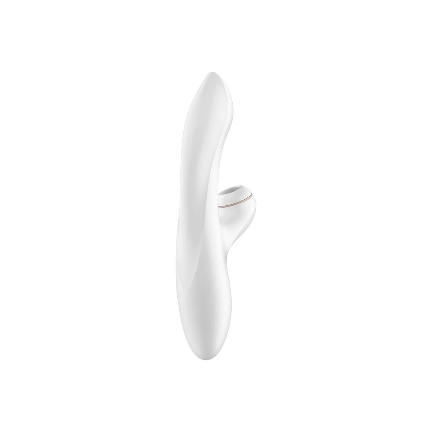 Pro Plus - G-Spot Air Pulse Stimulator and Vibration - White/Rose Gold