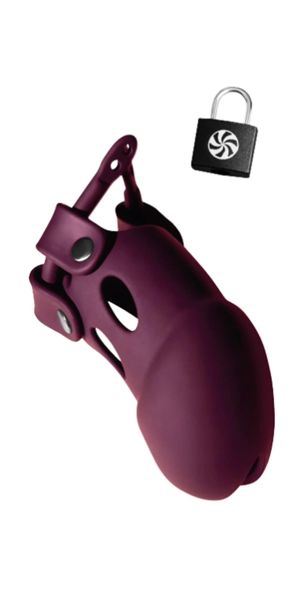 Chastity Belt Guard Vanilla Wine Red