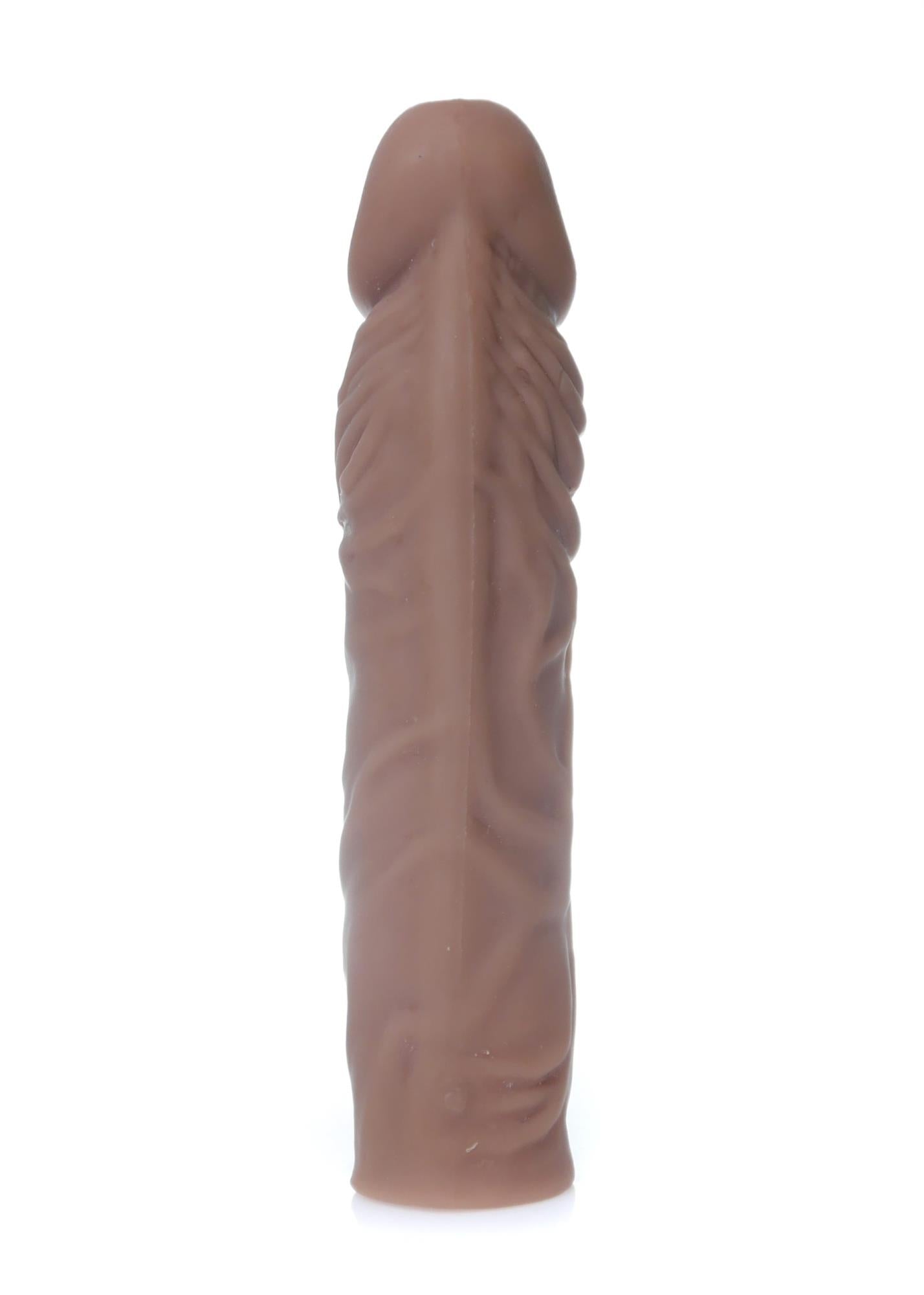 Stymulator-Perfect Sleeve Mulatto - prolonge de 4 cm
