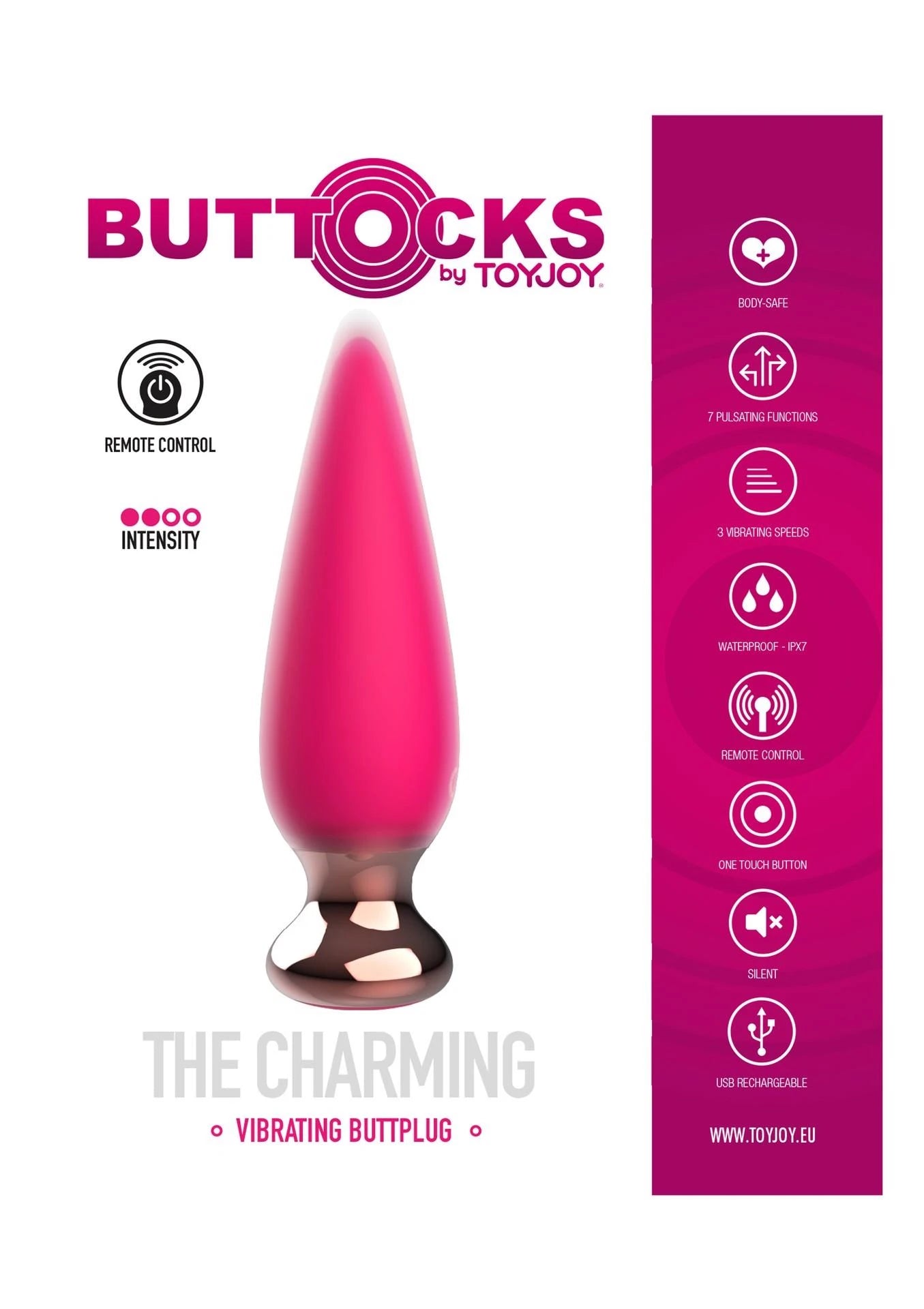 The Charming Buttplug Fuchsia