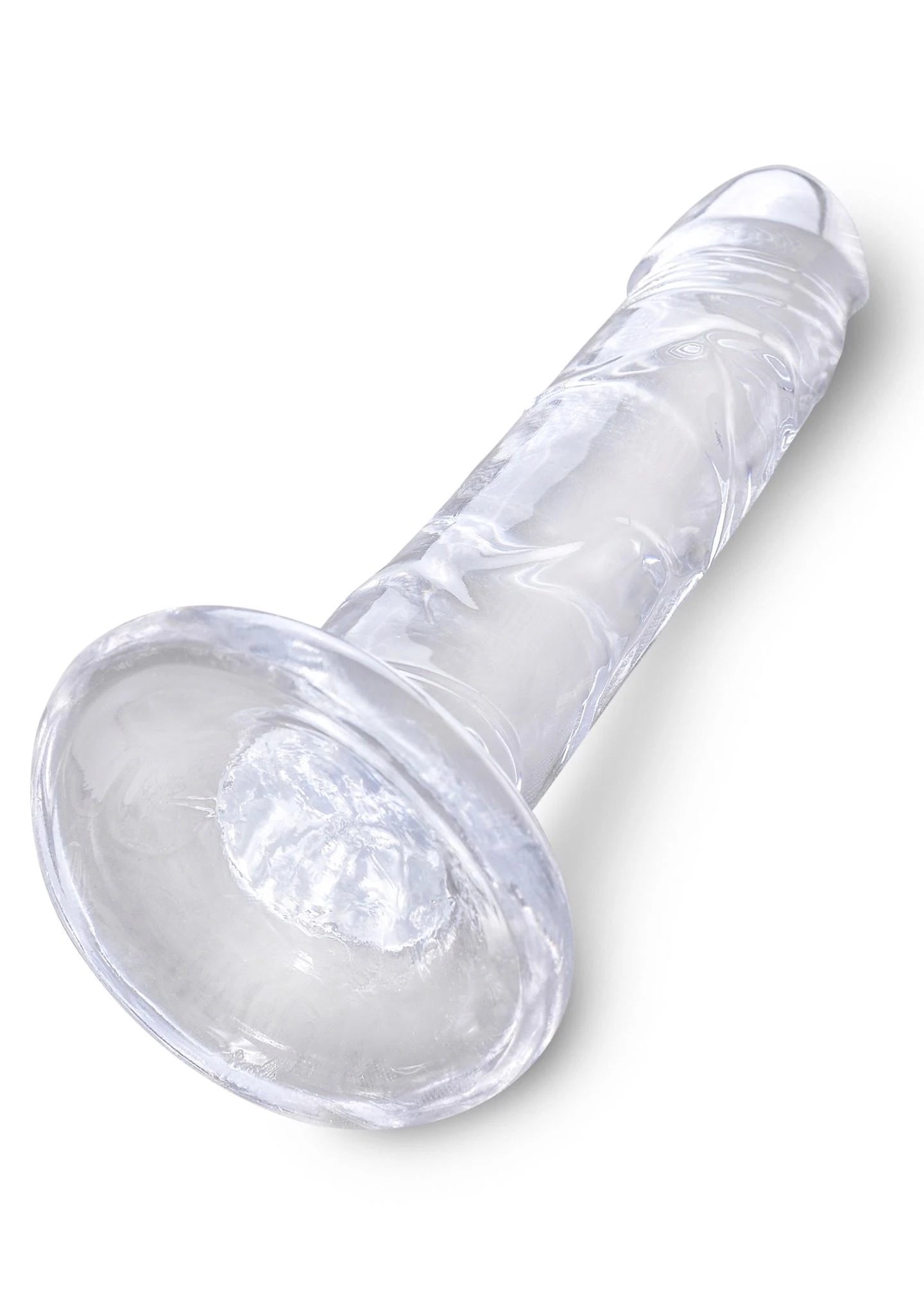 King Cock 6 pouces Transparent