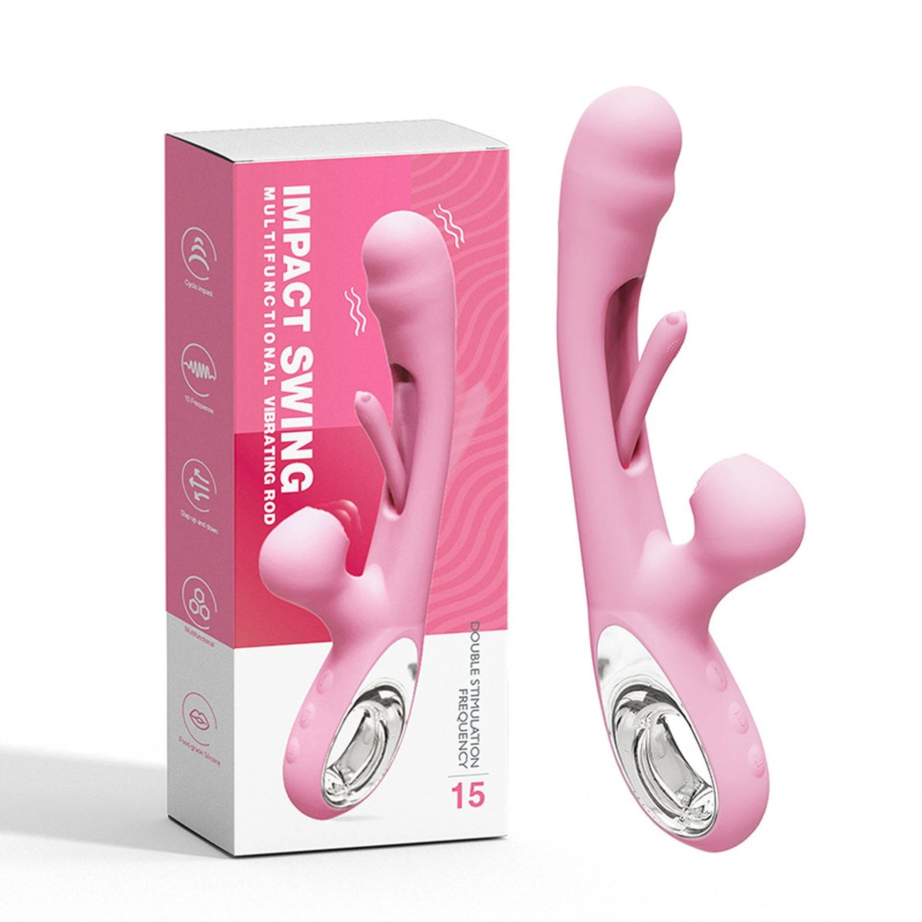 Course USB 36 fonctions de vibration et de tapotement
