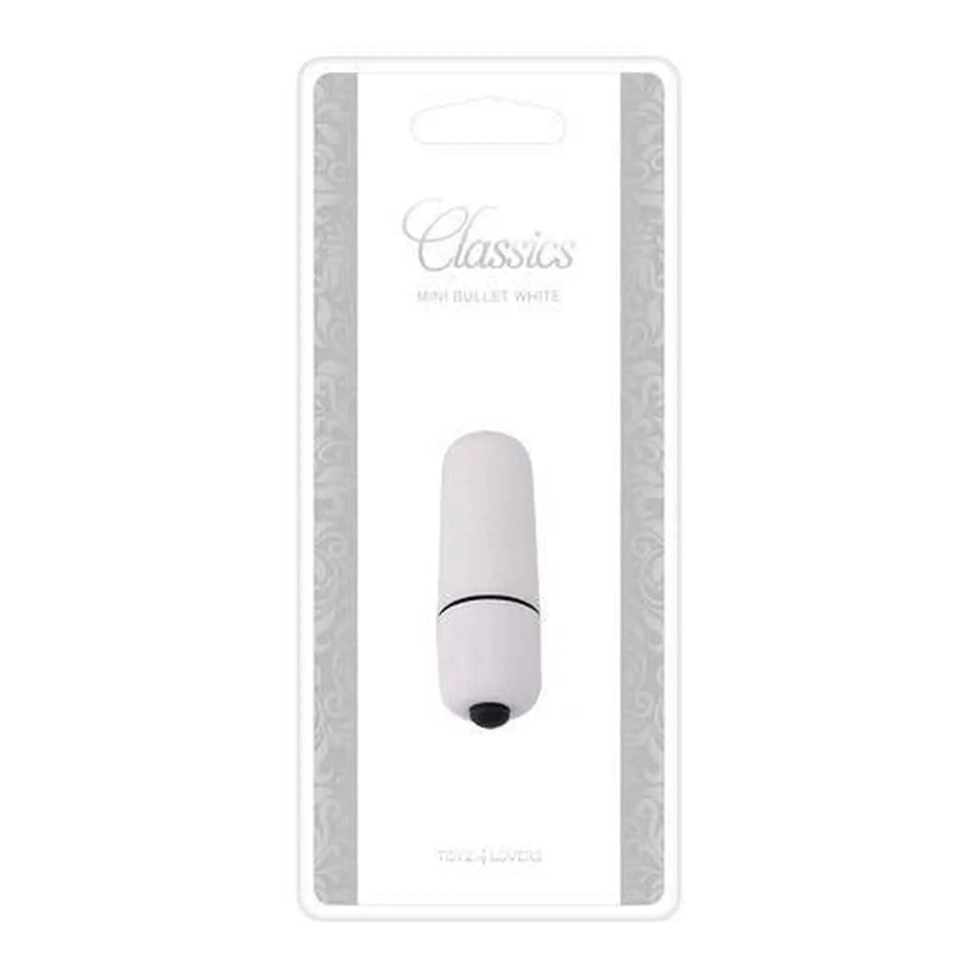 Vibreur-MINI VIBREUR BULLET CLASSICS WHITE