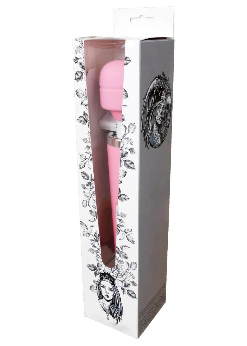 Stimulateur - Baguette de massage Magic Massager Câble 110-240V Rose 10 Fonctions