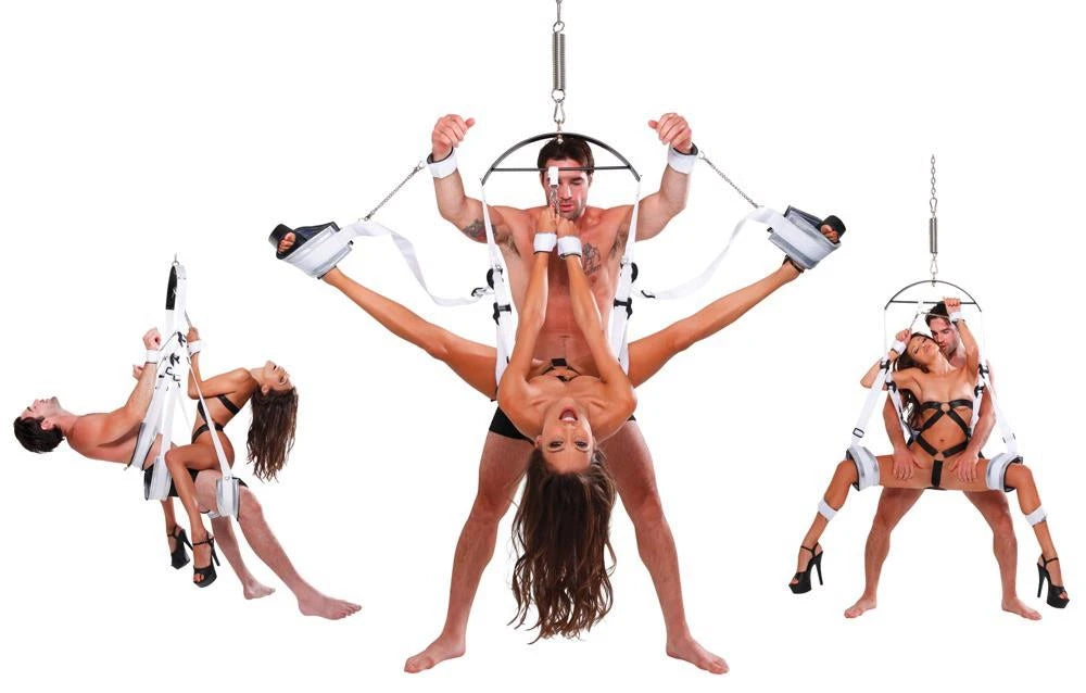 Balancelle de bondage FFS blanche