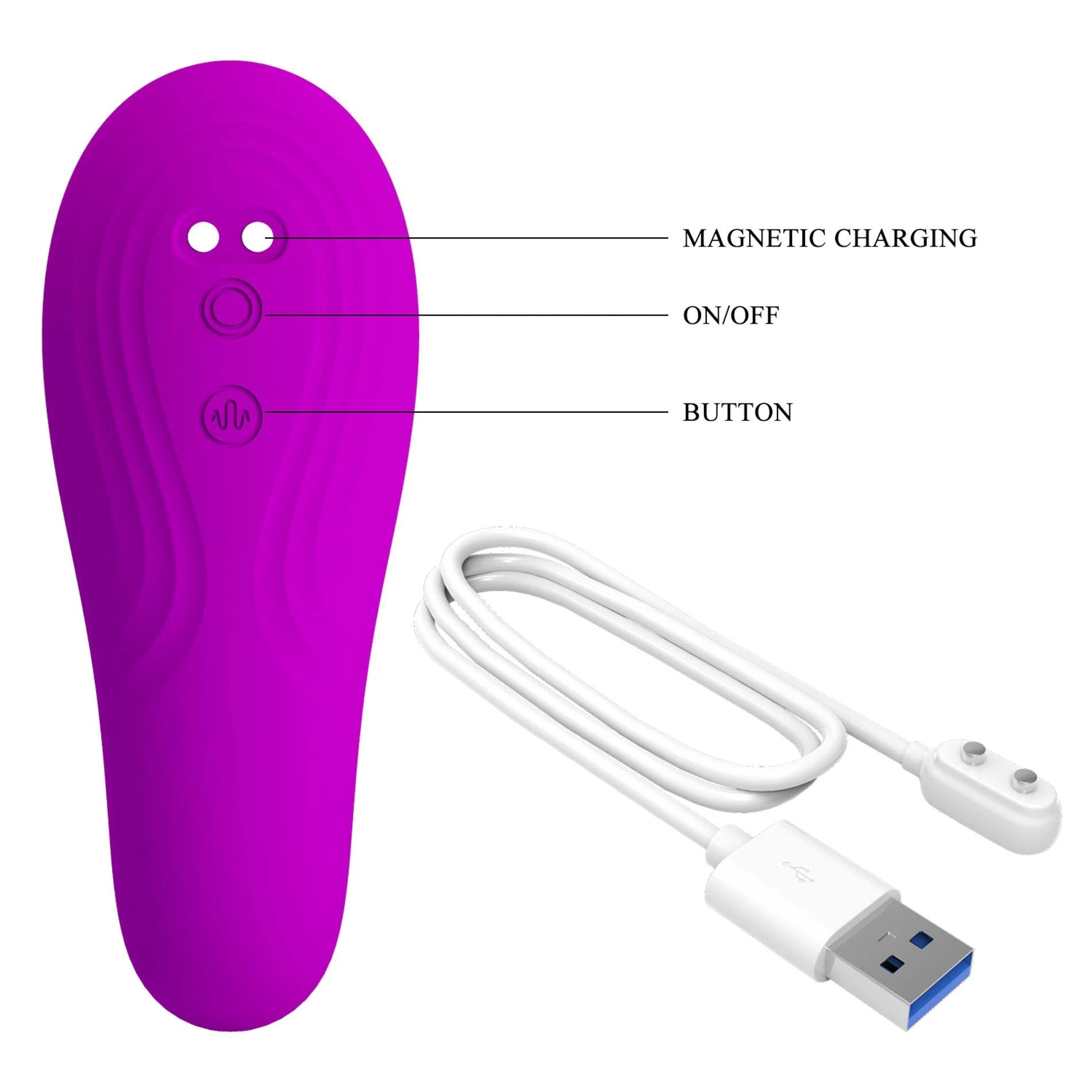 Pretty Love Naty Clitoral Thrusting Stimulator