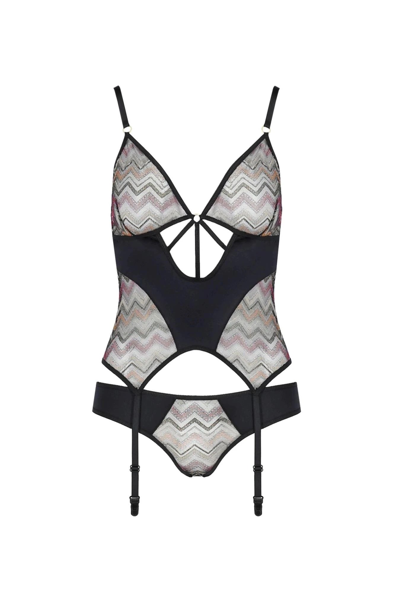 Lagerta Corset black XXL/XXXL